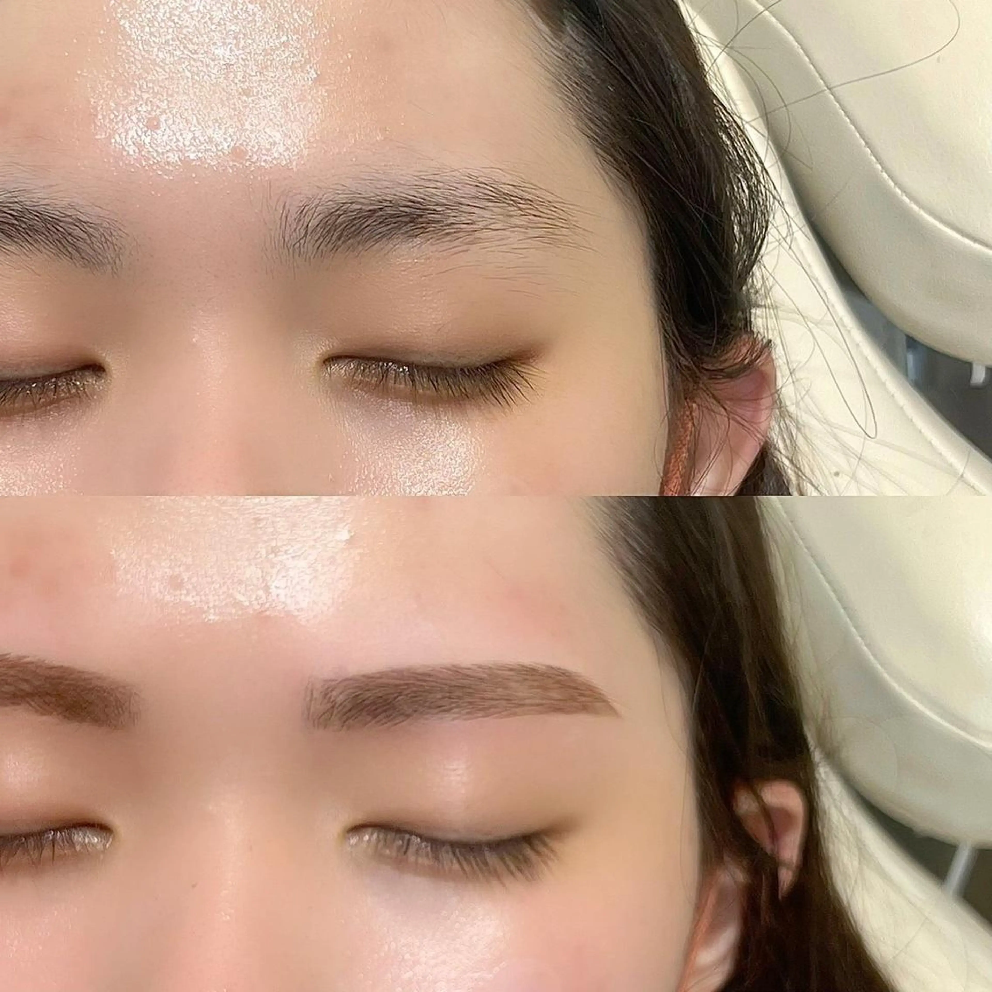 アイブロウ 中東 真子のヘアスタイル