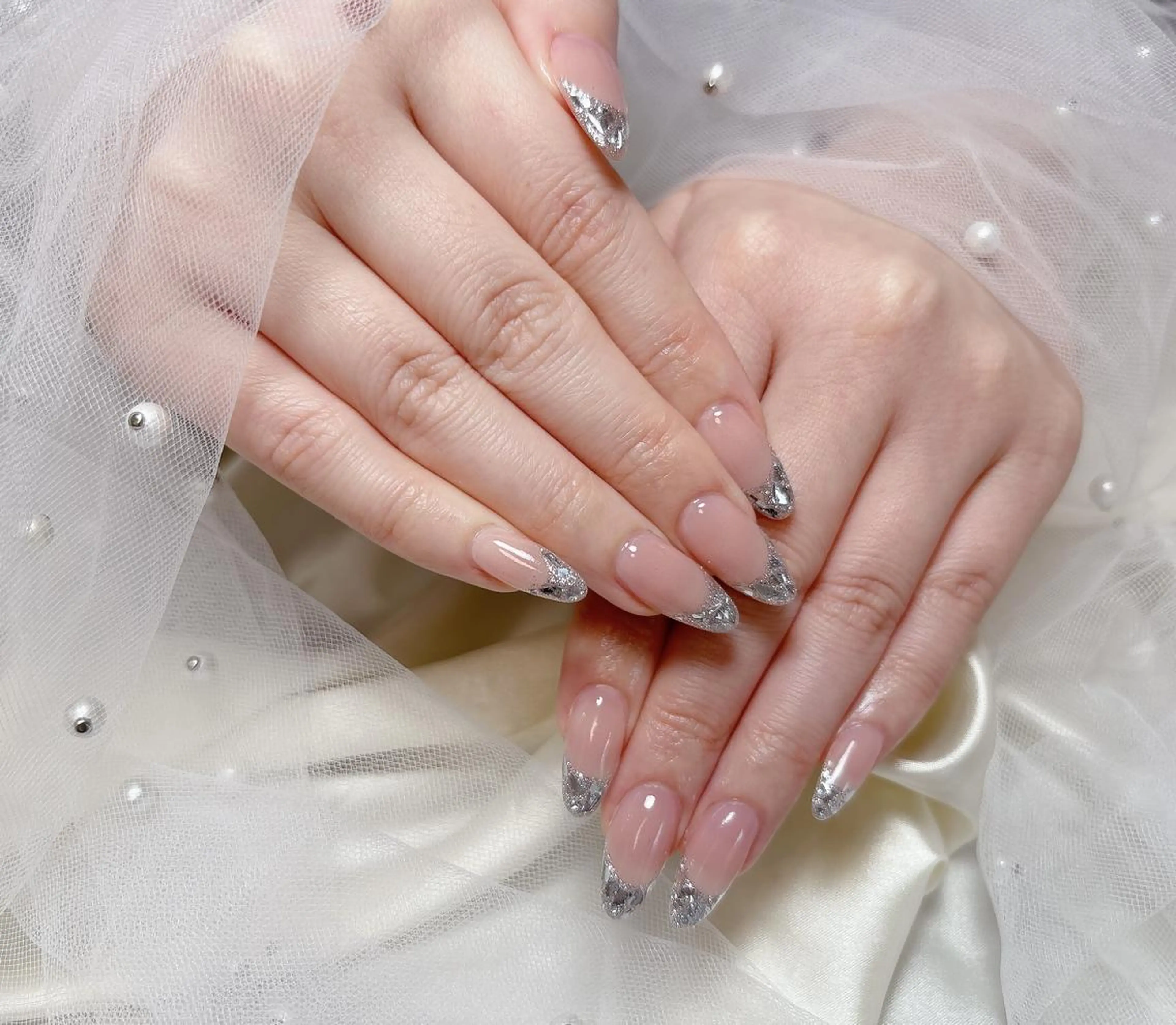 ネイル ハンドネイル ハンドケア 🎀長さだし船橋🎀 ネイルサロンのネイルデザイン