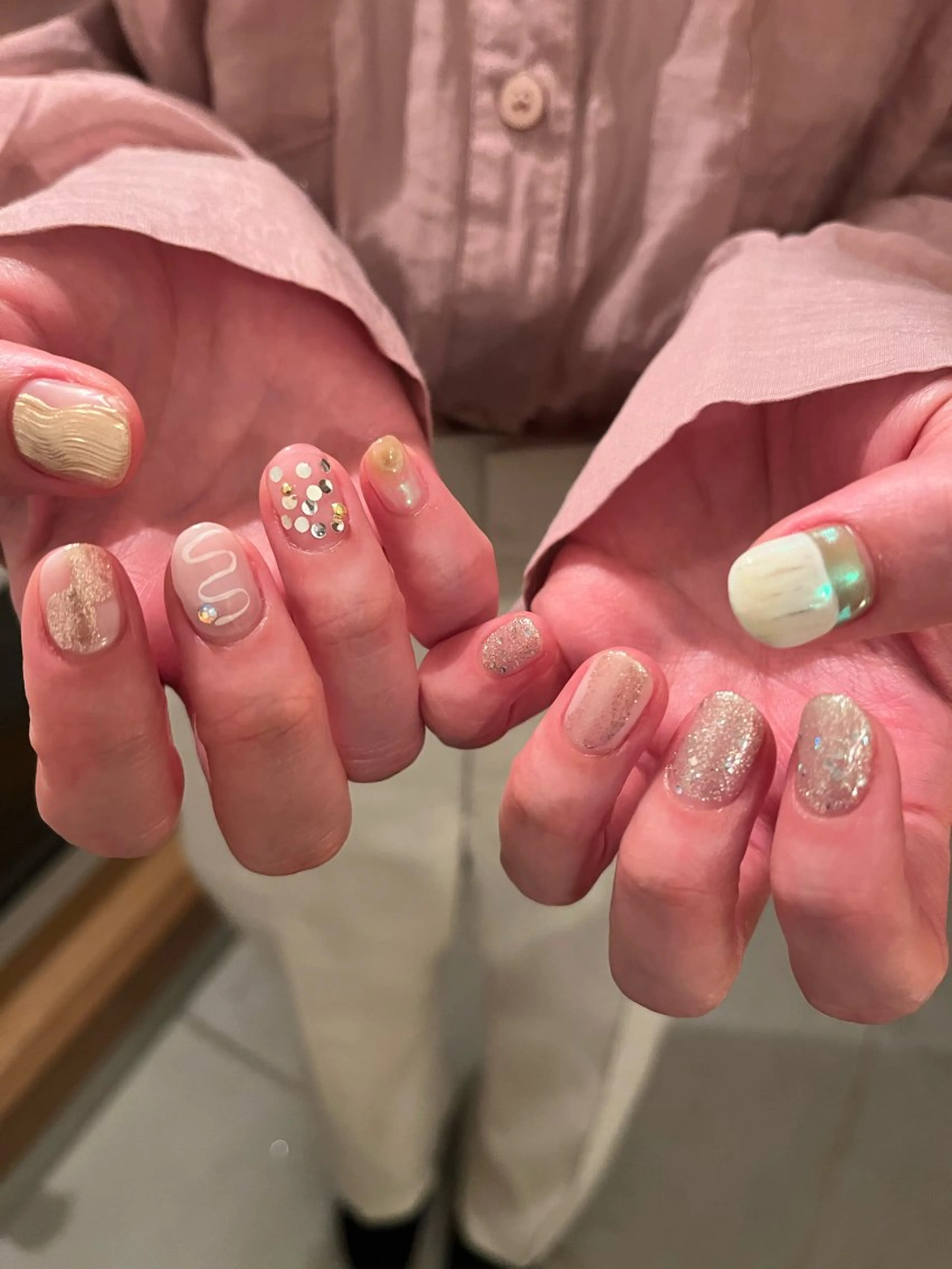 ネイル ニュアンスネイル K Aのネイルデザイン