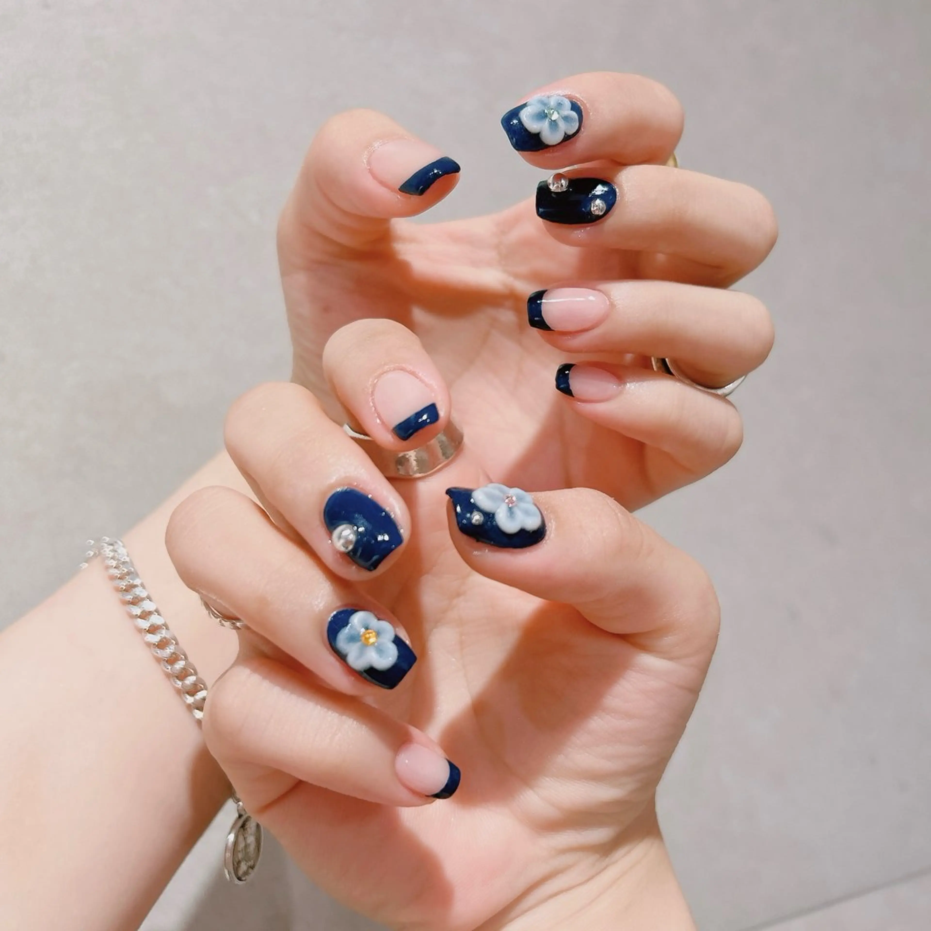 ネイル アートネイル ハンドネイル junna のぞいてねのネイルデザイン