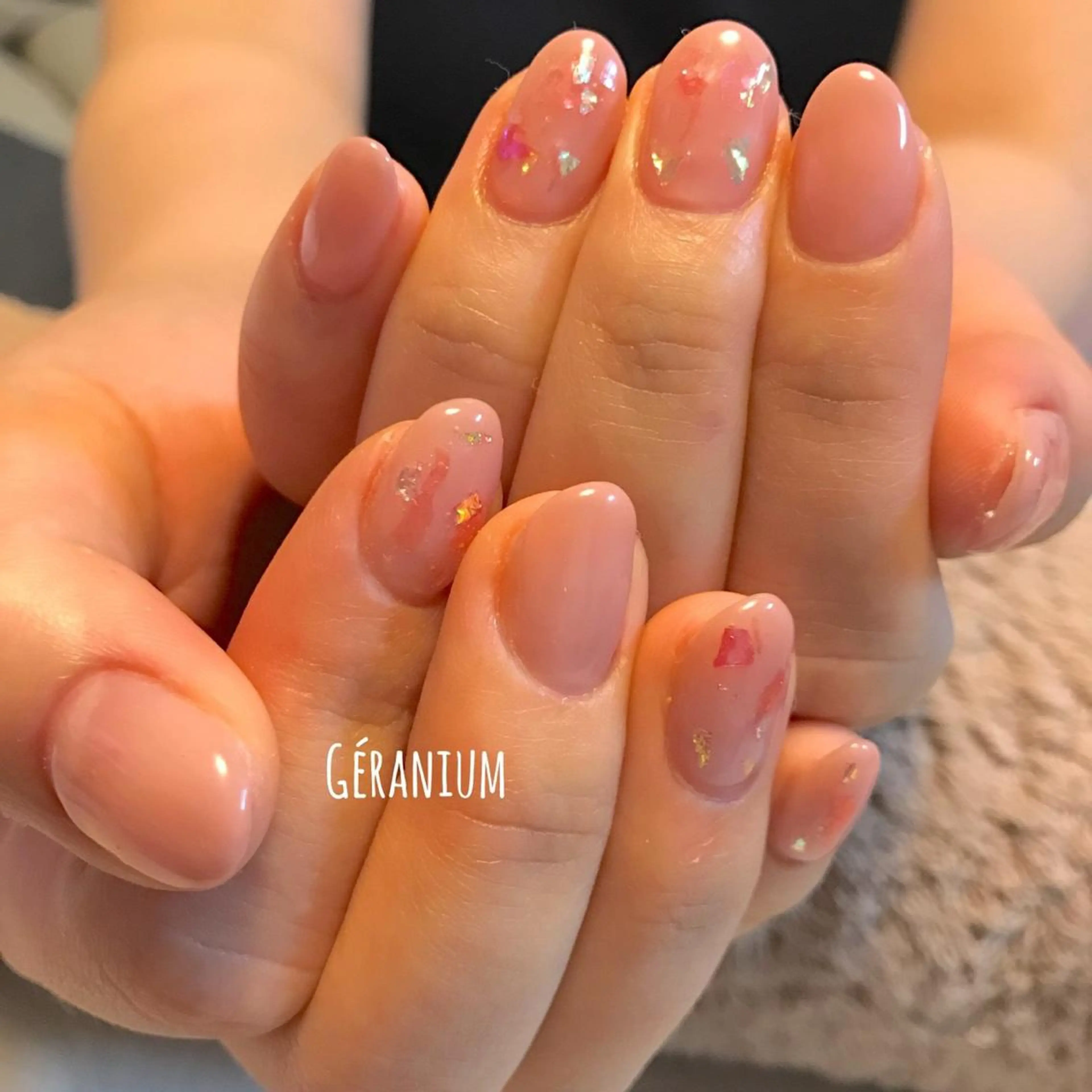 ネイル オフィスネイル GéRanium Harukaのネイルデザイン