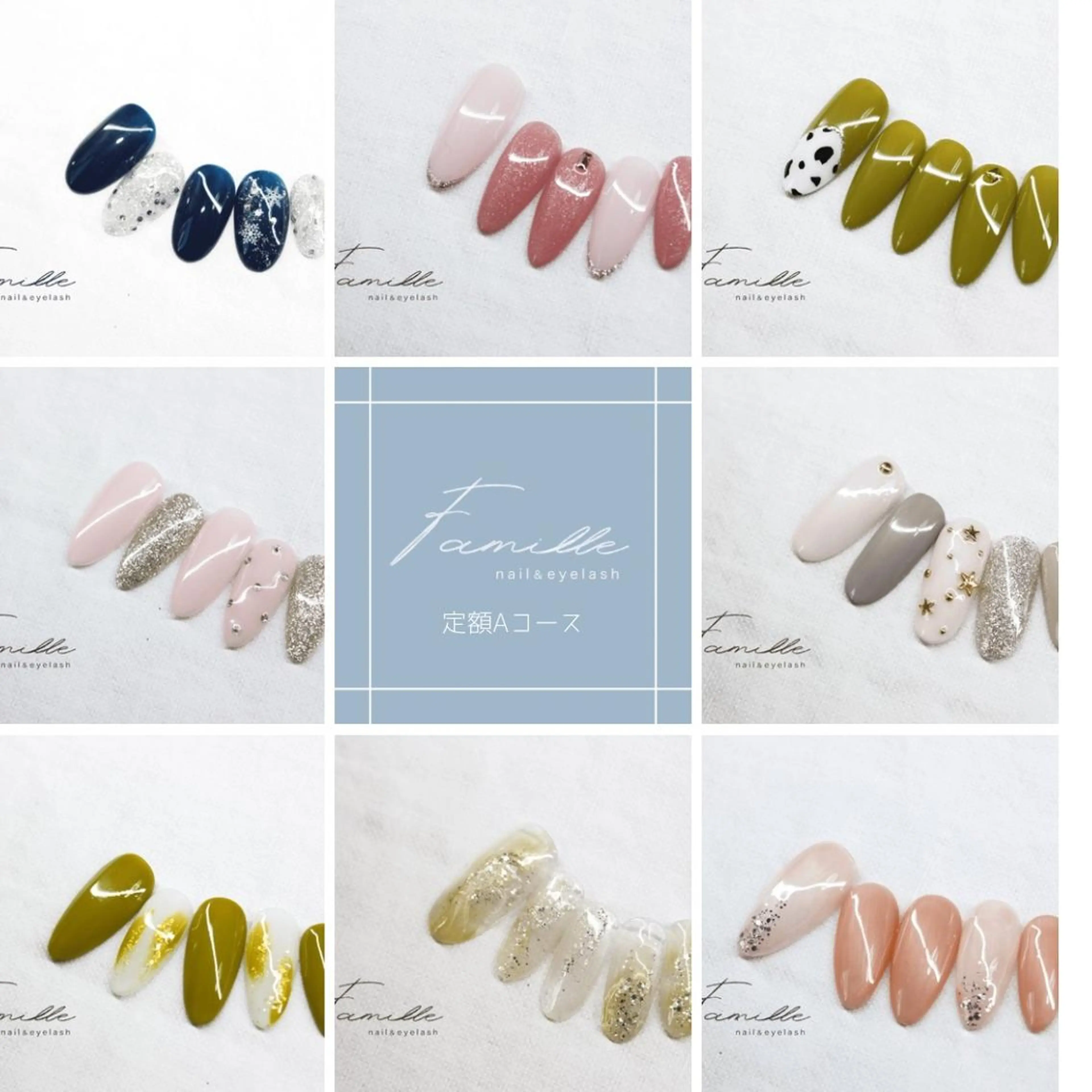 【新規】オフ無料★定額Aコース✨お写真の中からデザイン選べます✨配置変更・色変更OKの写真