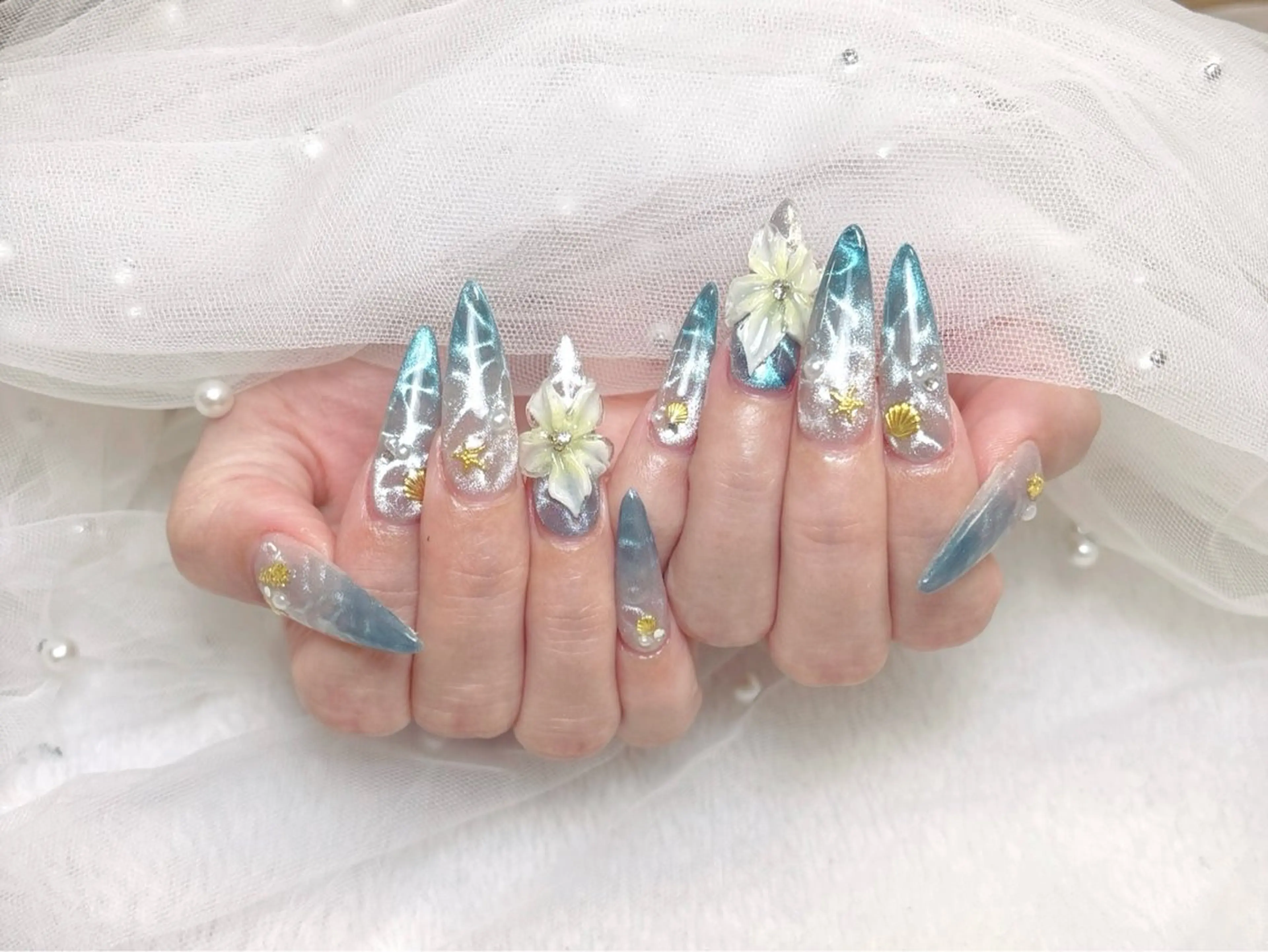 ネイル ハンドネイル ハンドケア R1🎀Nail💕 池袋東口店のネイルデザイン