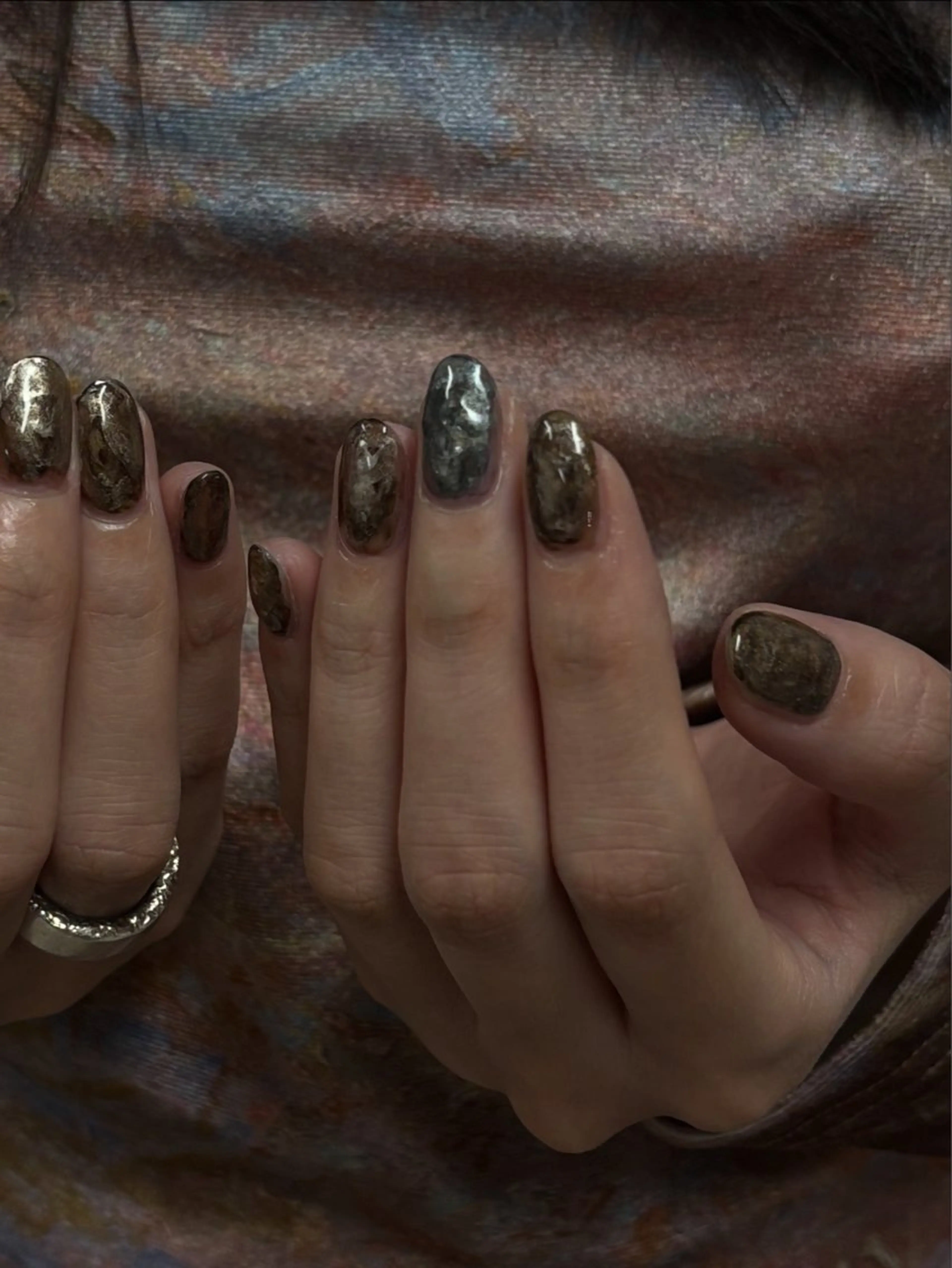 ネイル ハンドネイル GLADnail新宿 arisaのネイルデザイン