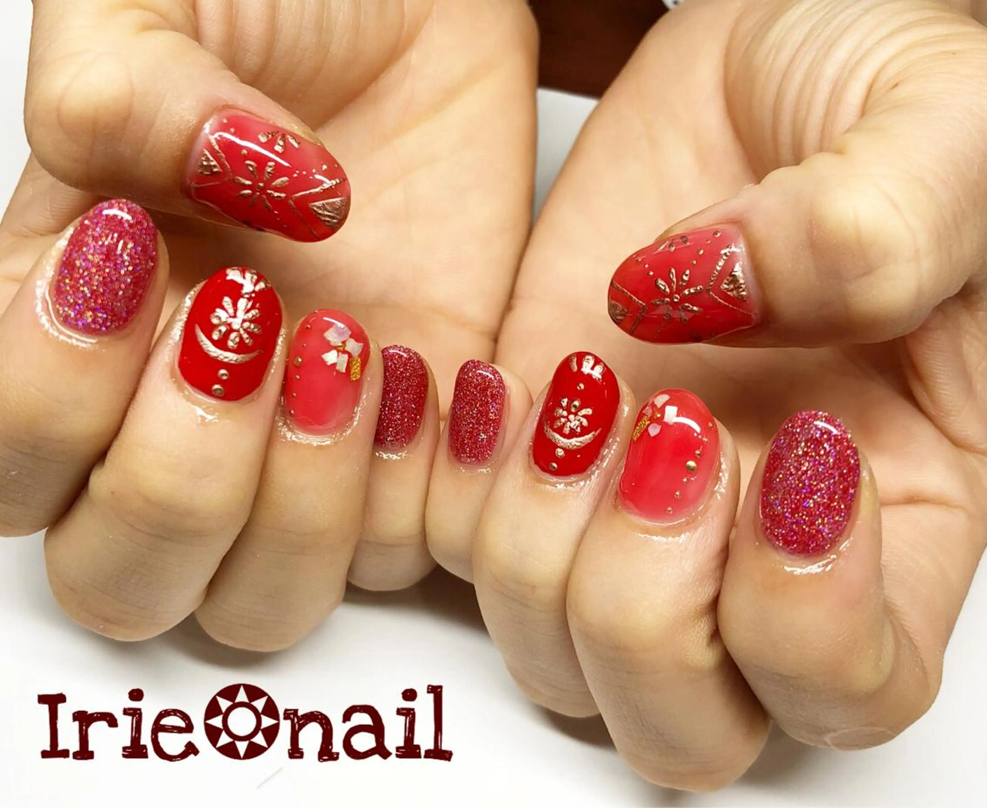 ネイル Hair salon Irie所属・與儀 知佳のネイルデザイン