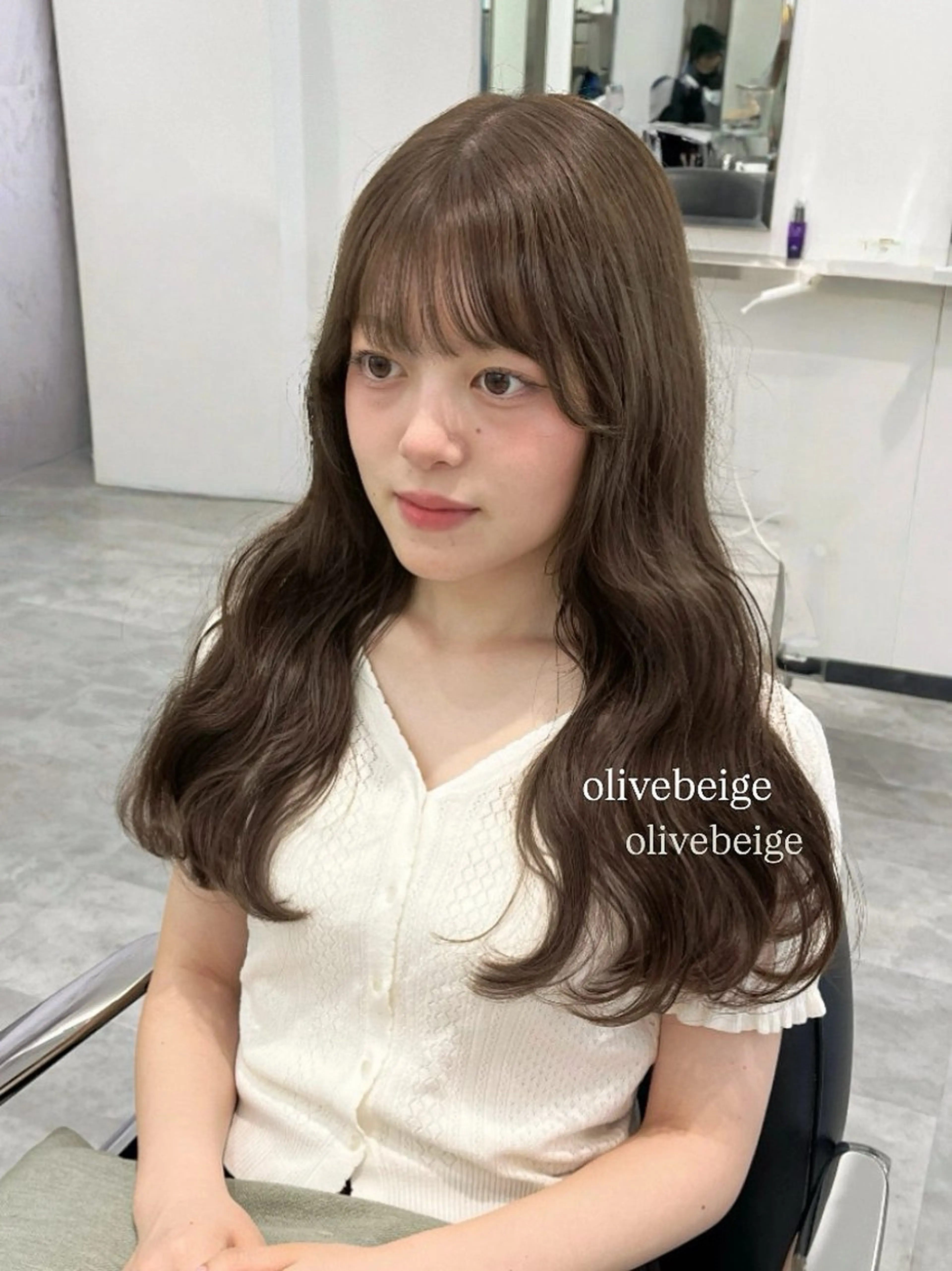 ロング カラー ヘアカラー ParveMix ♡白神みやびのヘアスタイル