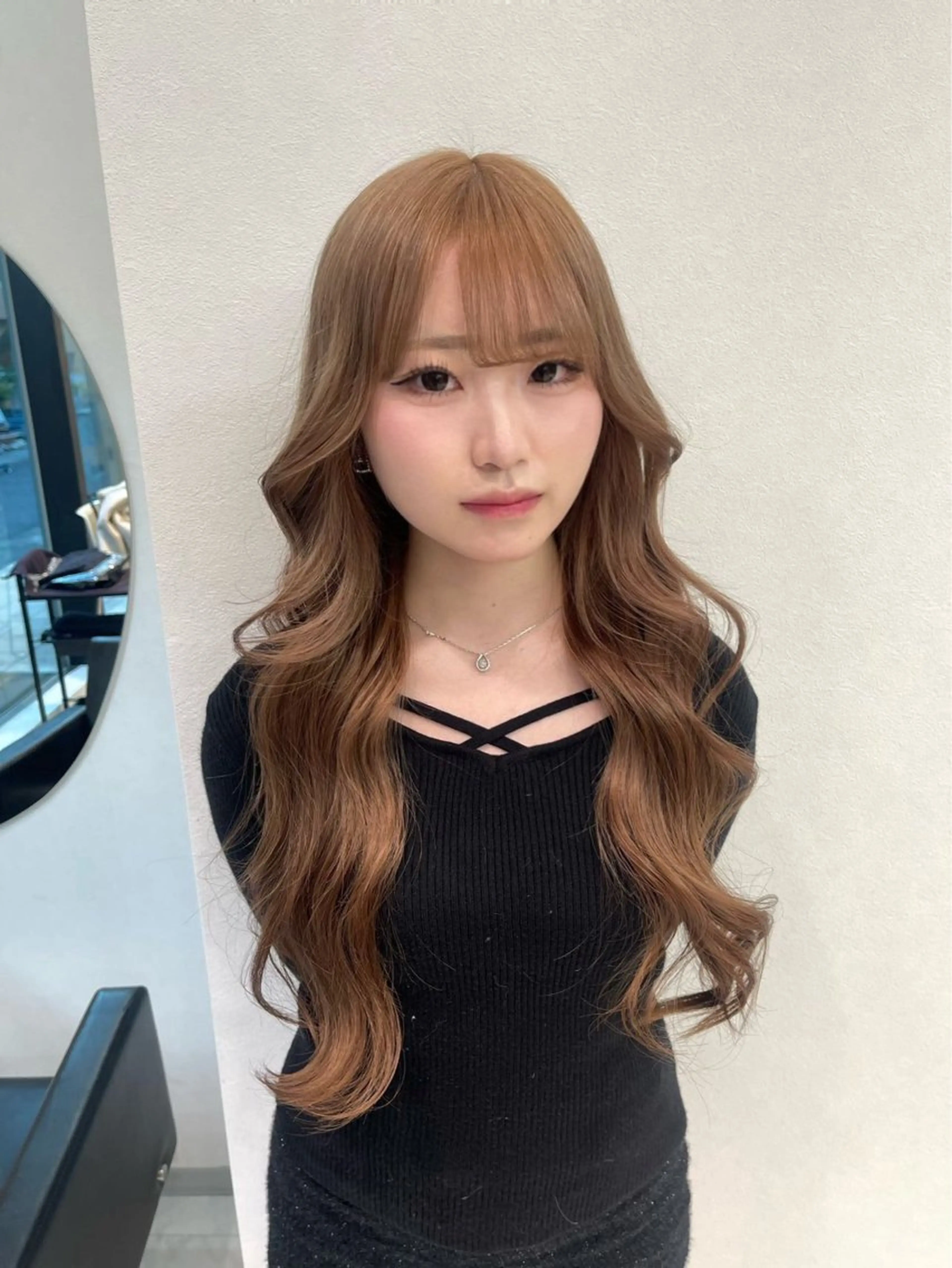 カラー ヘアカラー トリートメント TENSHO レイヤー／ハイトーンのヘアスタイル