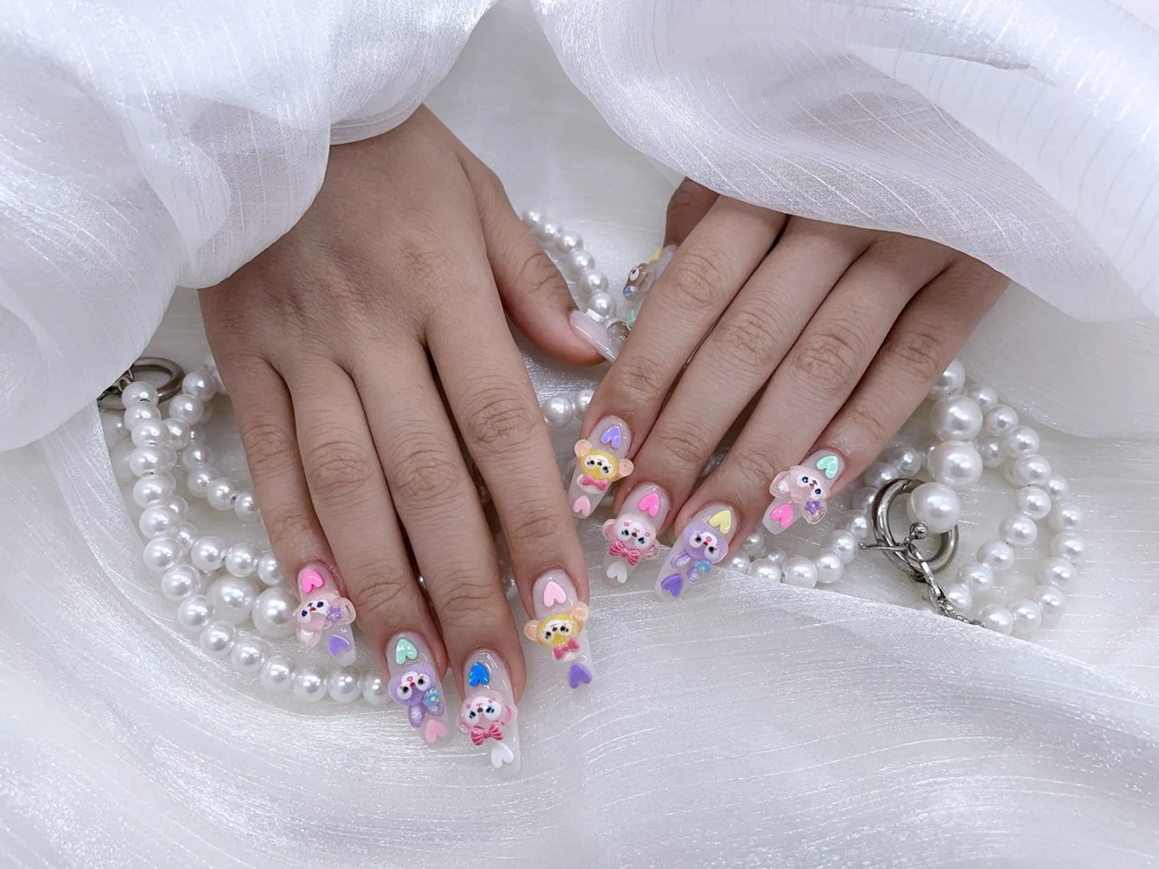 ネイル ワンカラーネイル ハンドネイル 🩵Minmin nail salonのネイルデザイン