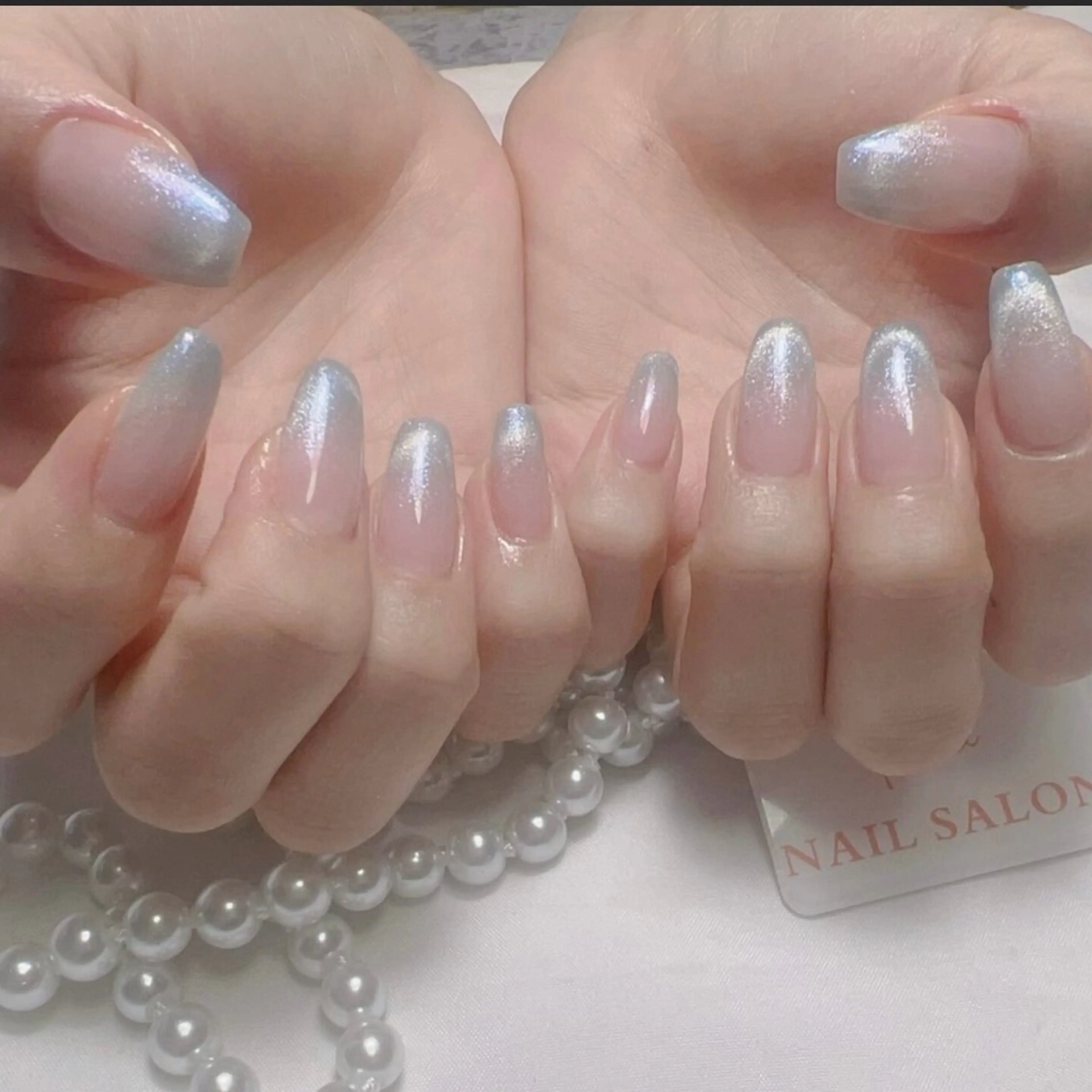 ネイル アートネイル フレンチネイル ジェルネイル グラデーション 韓国ネイル ハンドネイル ハンドケア さくら💮💮 【オフ無料】のネイルデザイン