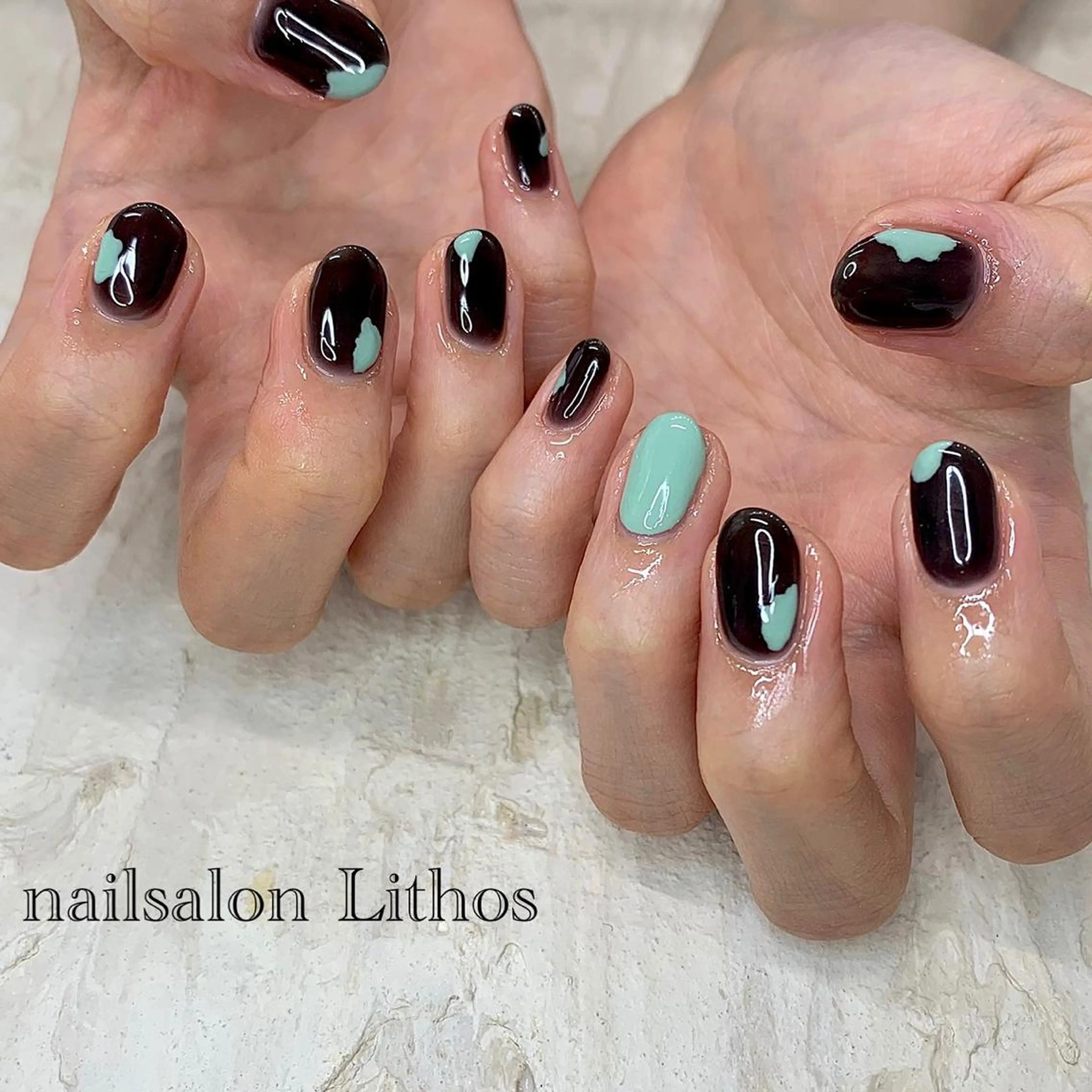 ネイル ハンドネイル nailsalon Lithos所属・nailsalon Recontreのネイルデザイン