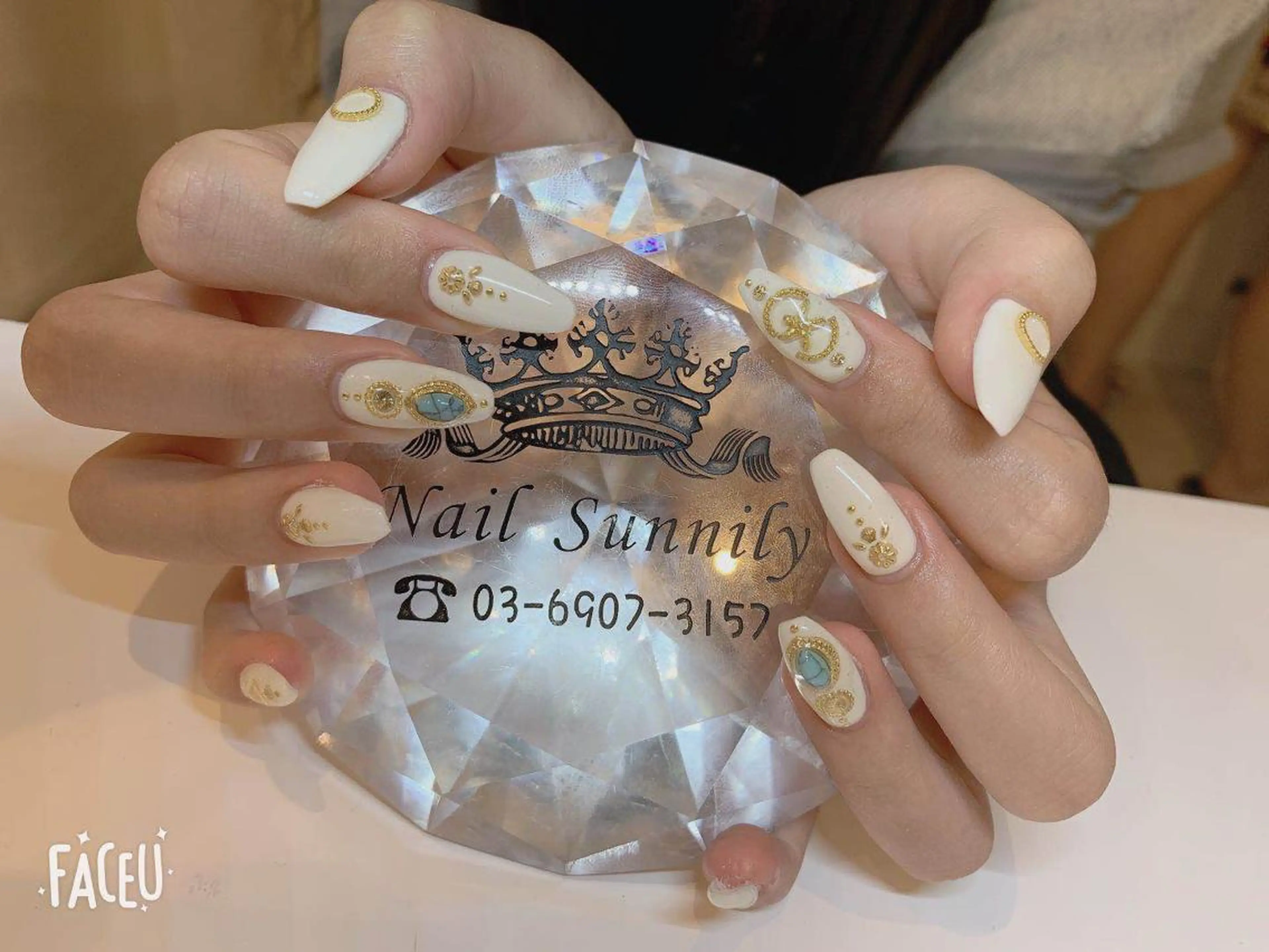 ネイル 長さだし専門店 M2　rikaのネイルデザイン