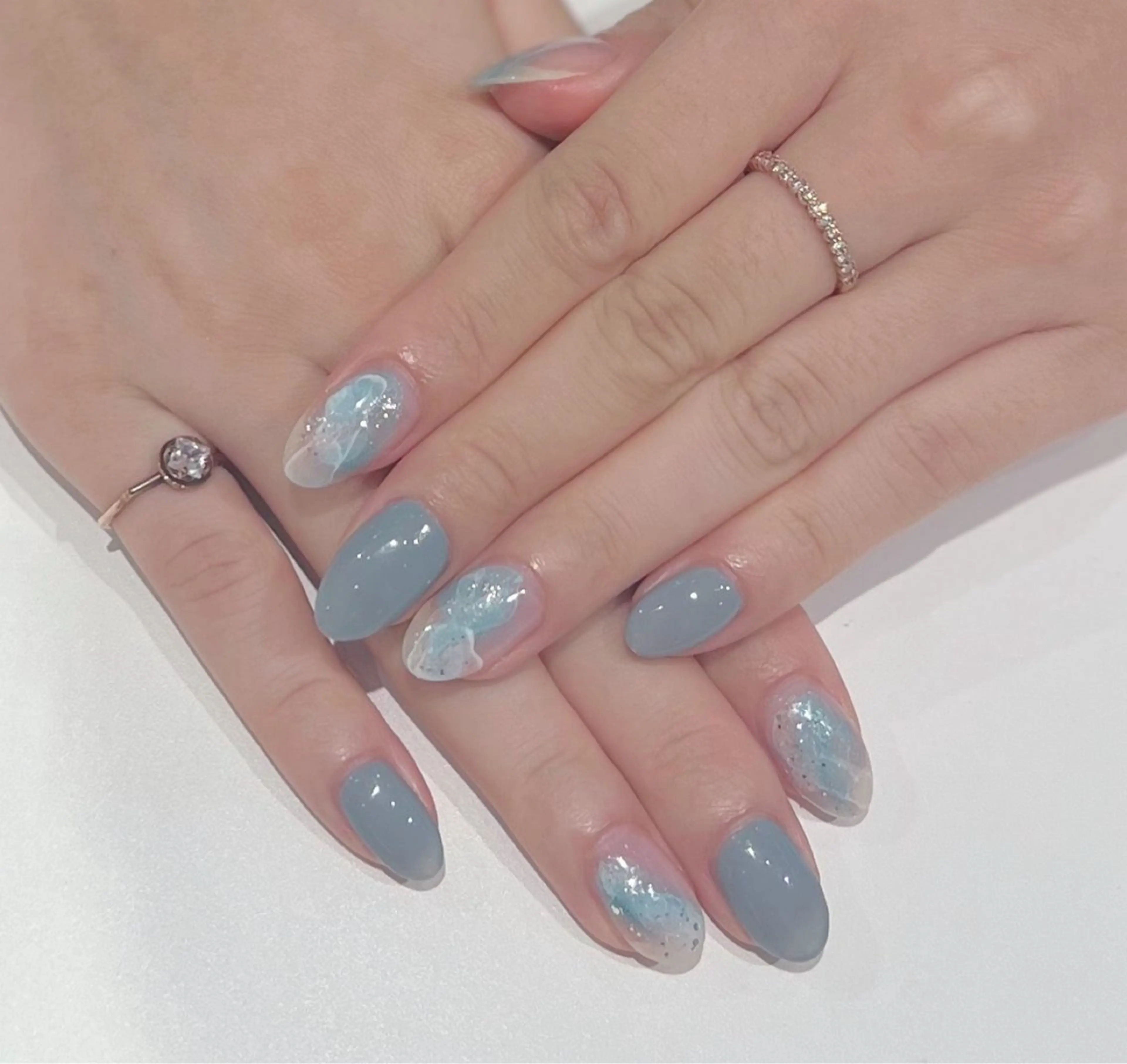 ネイル アートネイル ニュアンスネイル ハンドネイル VINGT NAIL Aika.Kのネイルデザイン