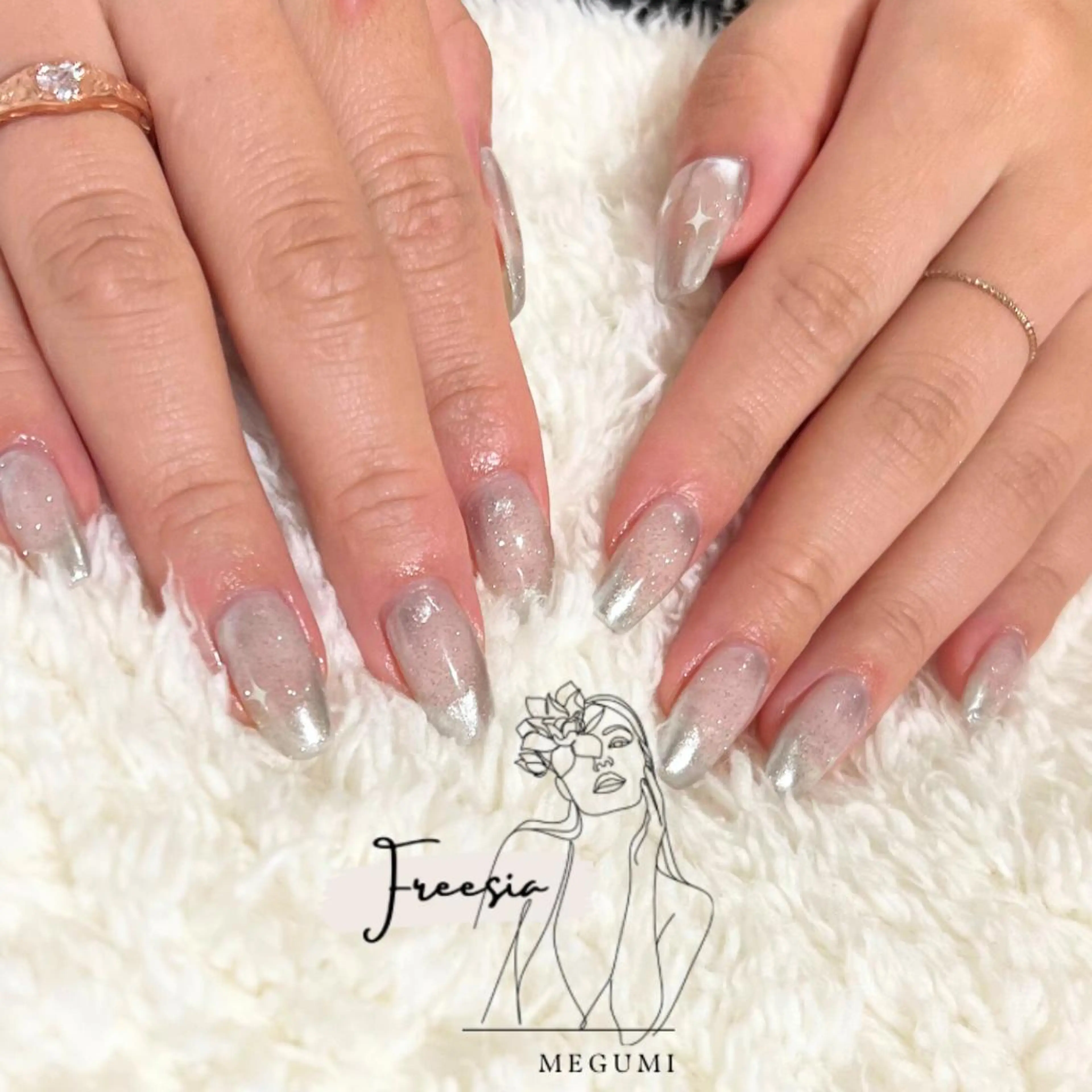 ネイル 冬ネイル ハンドネイル 当日予約も歓迎⭕️ Megumiのネイルデザイン