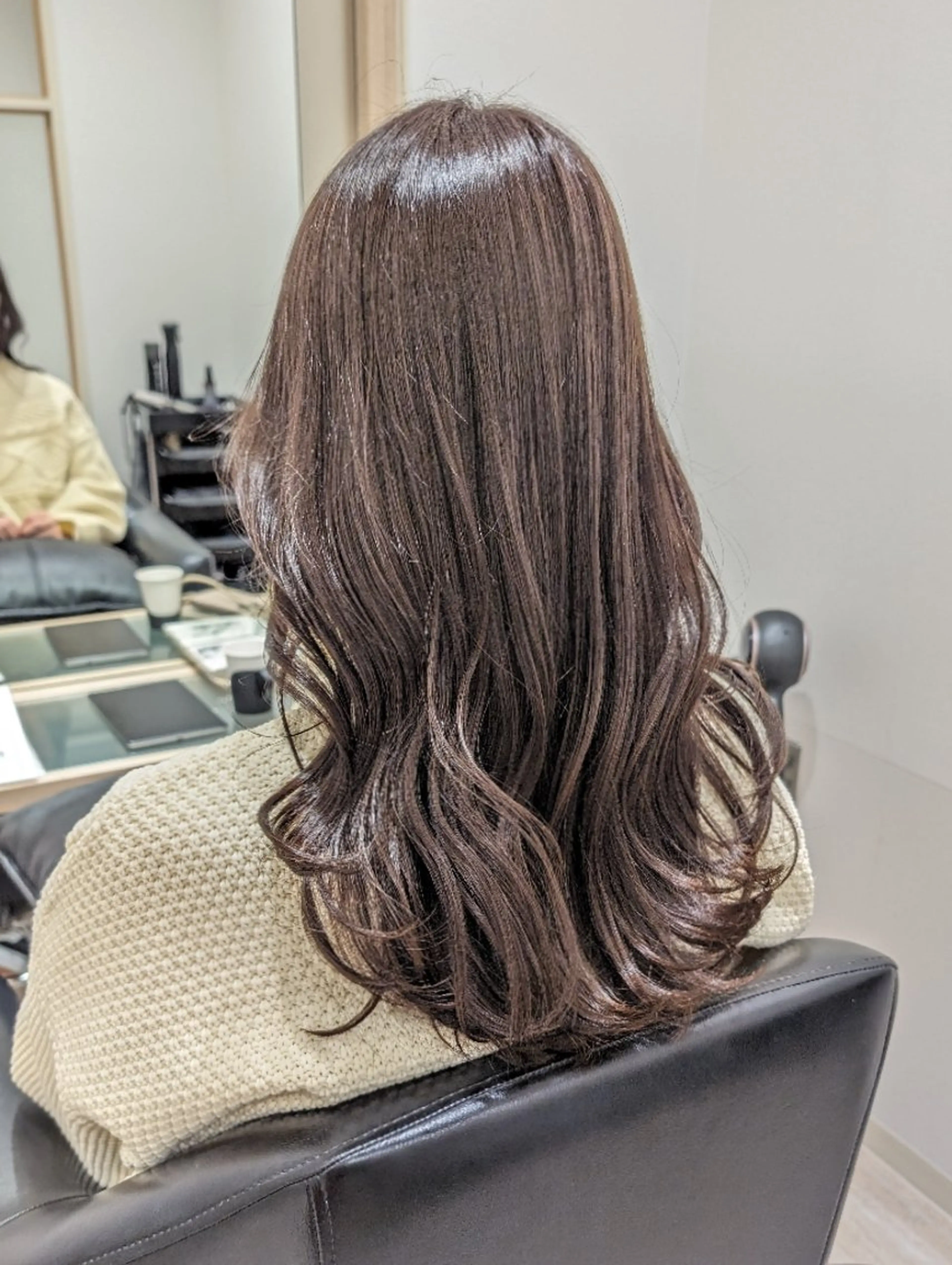 セミロング カット ヘアカラー トリートメント tocca柏🍀 森満　早紀のヘアスタイル