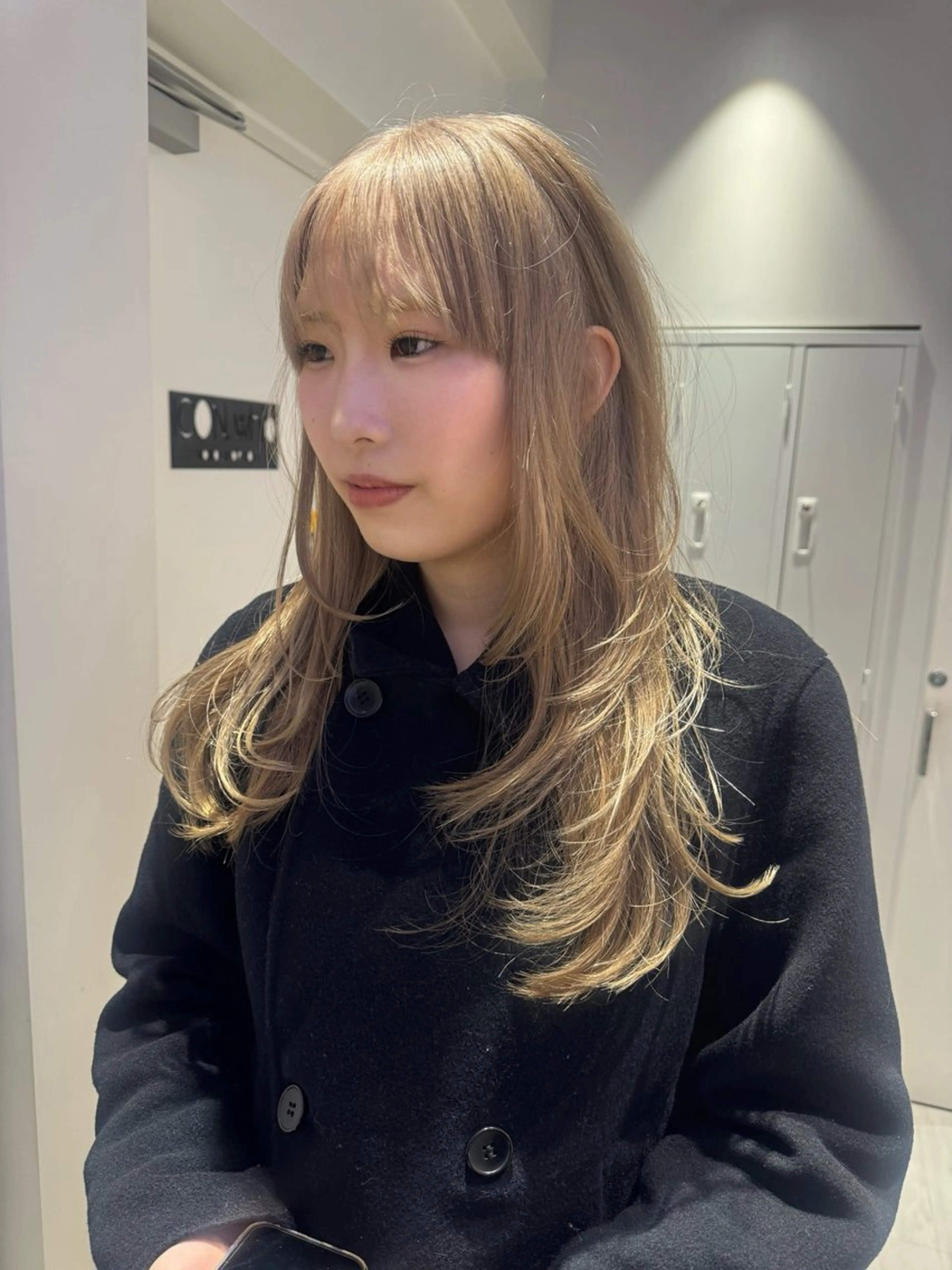 ロング カラー ヘアカラー トリートメント icon所属・Ami / icon博多のヘアスタイル