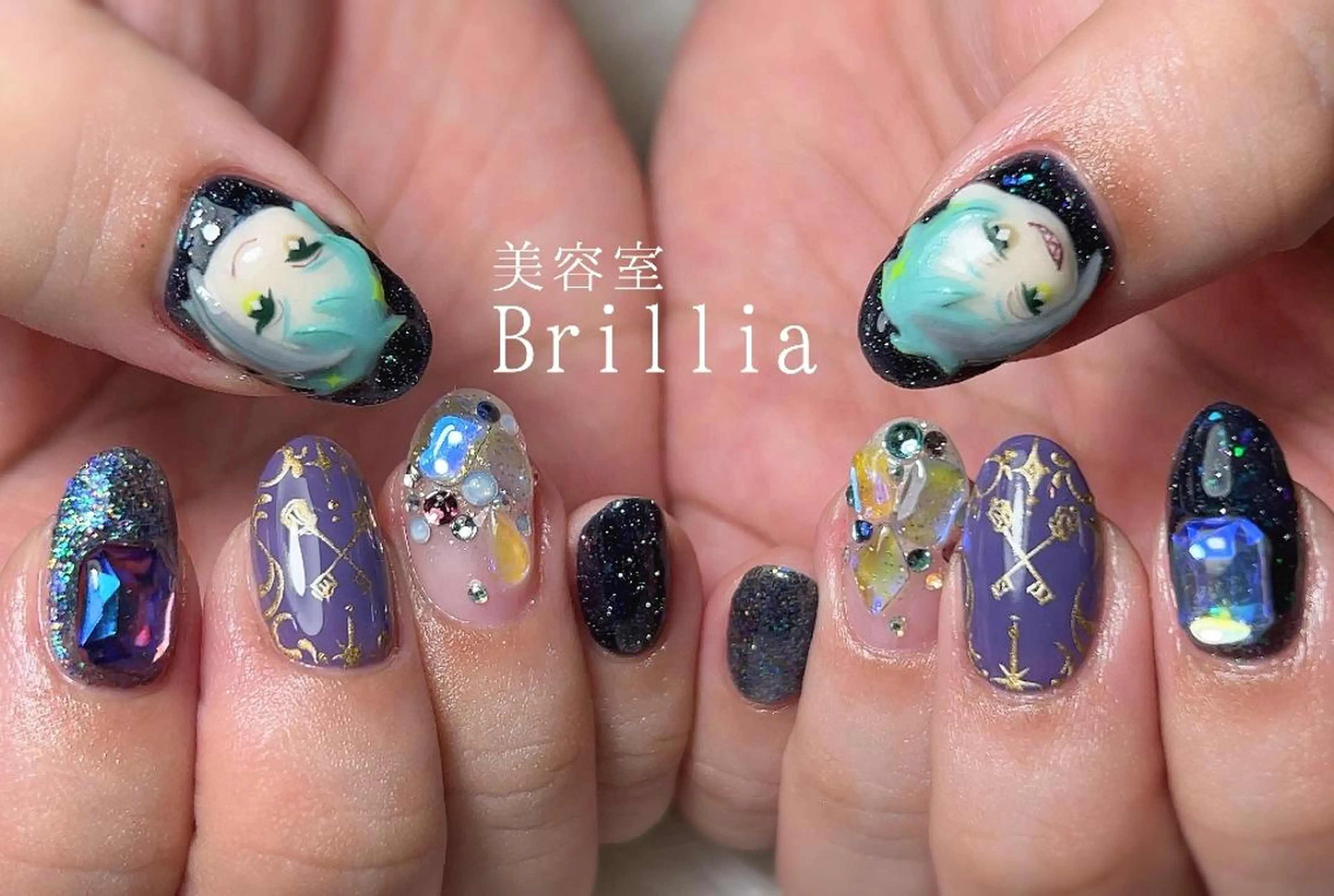 ネイル 持ち込み ハンドネイル 柴田 彩のネイルデザイン