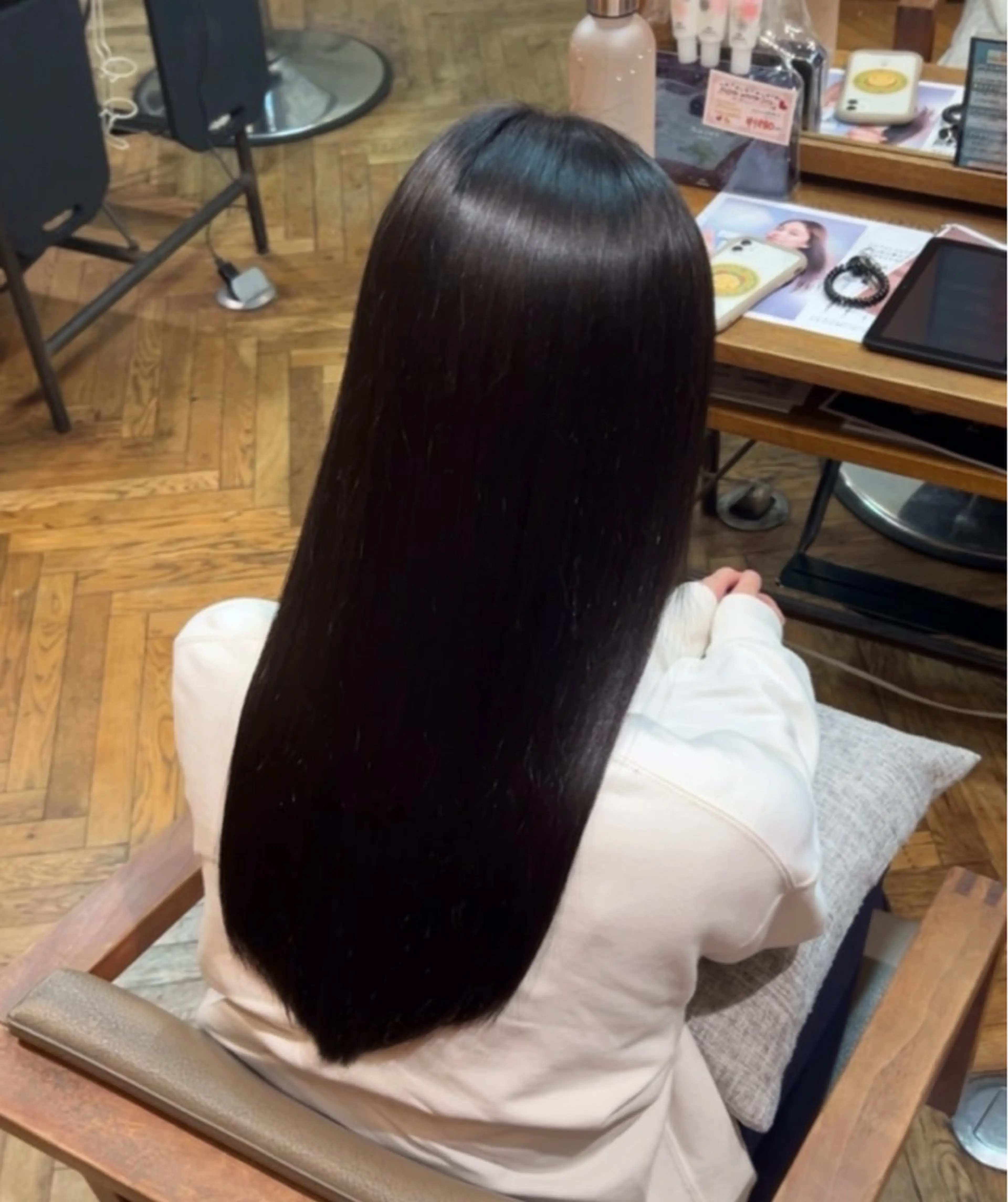 【2月限定/髪質改善✨】カット+つるりんちょ。髪質改善カラーの写真