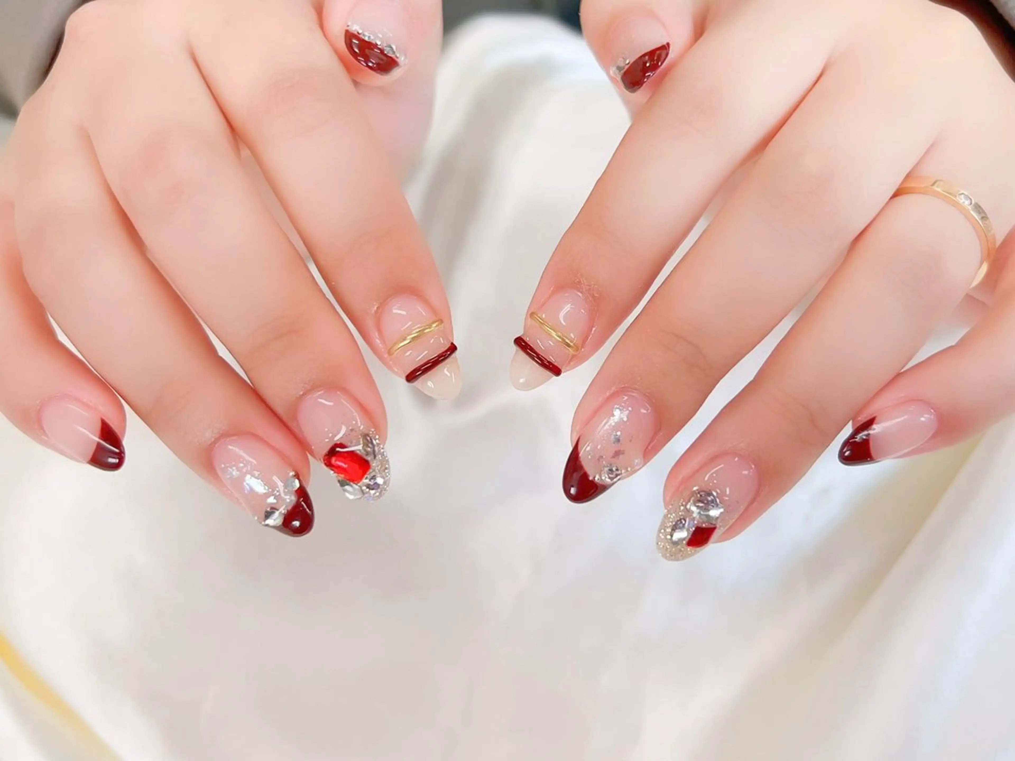 ネイル ハンドネイル 佐藤 依娜のネイルデザイン