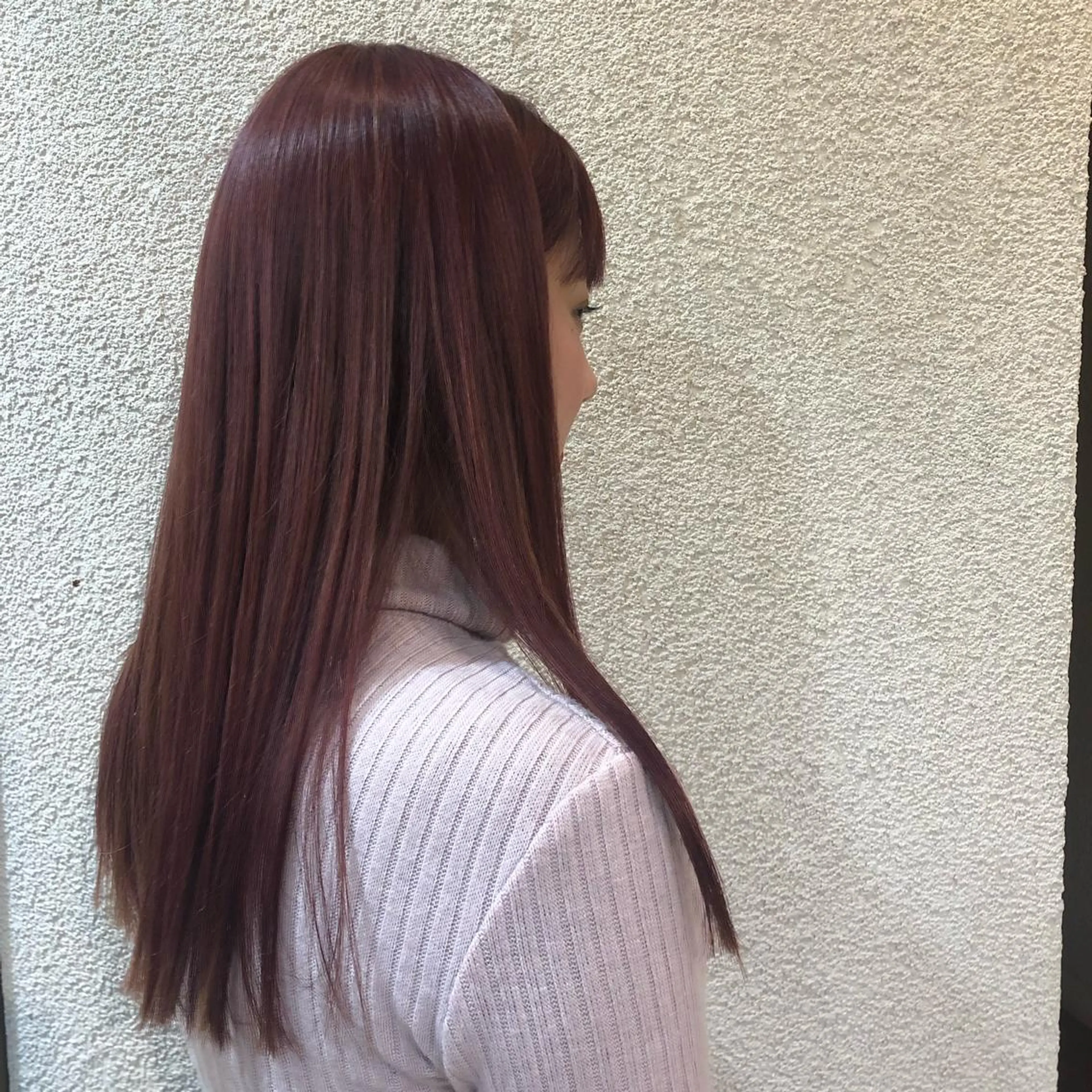 ロング カラー カット ヘアカラー トリートメント merc. 福田茜のヘアスタイル
