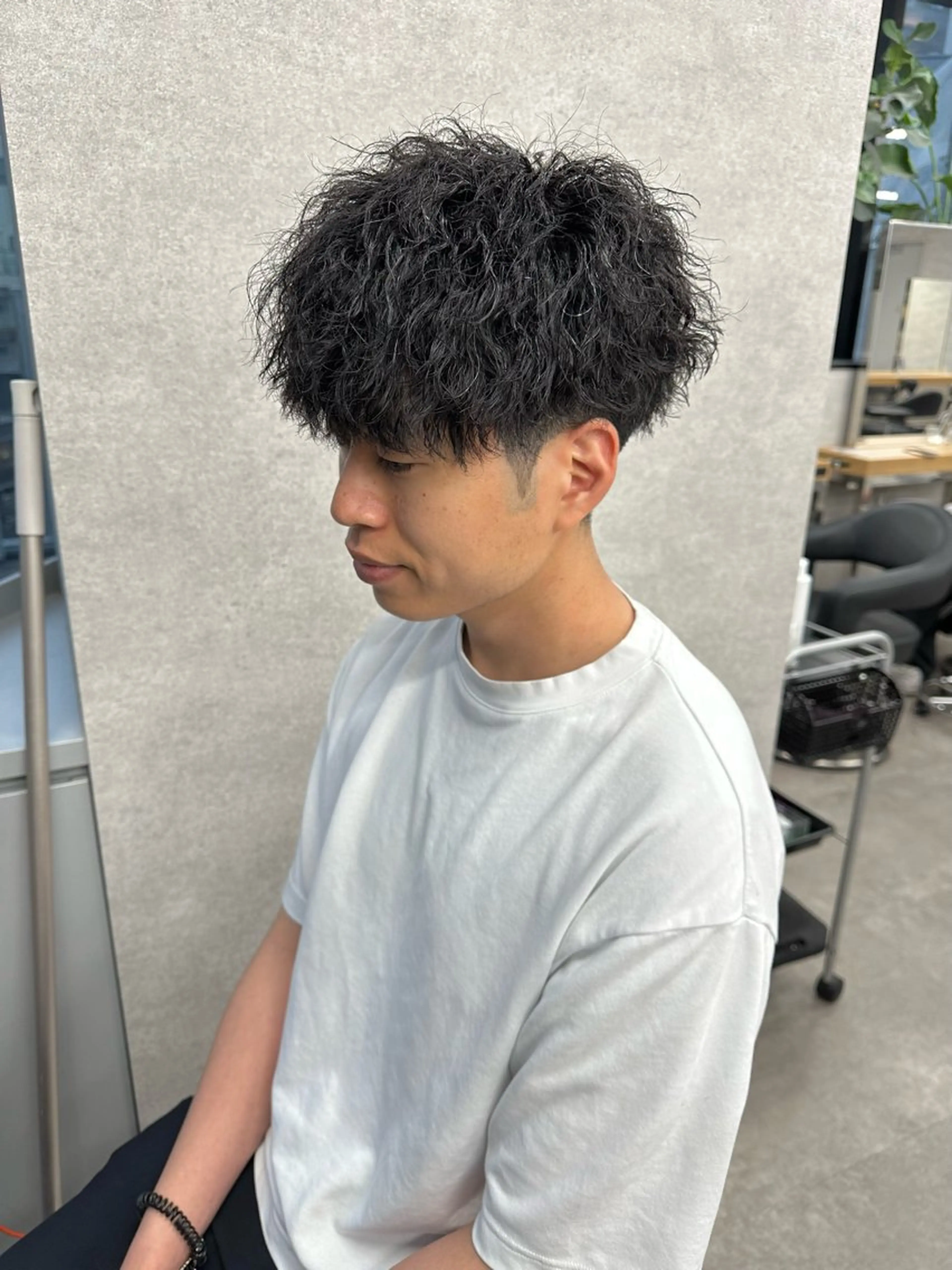 パーマ メンズ 新世代パーマ⚡️ の達人トモ⚡️のヘアスタイル