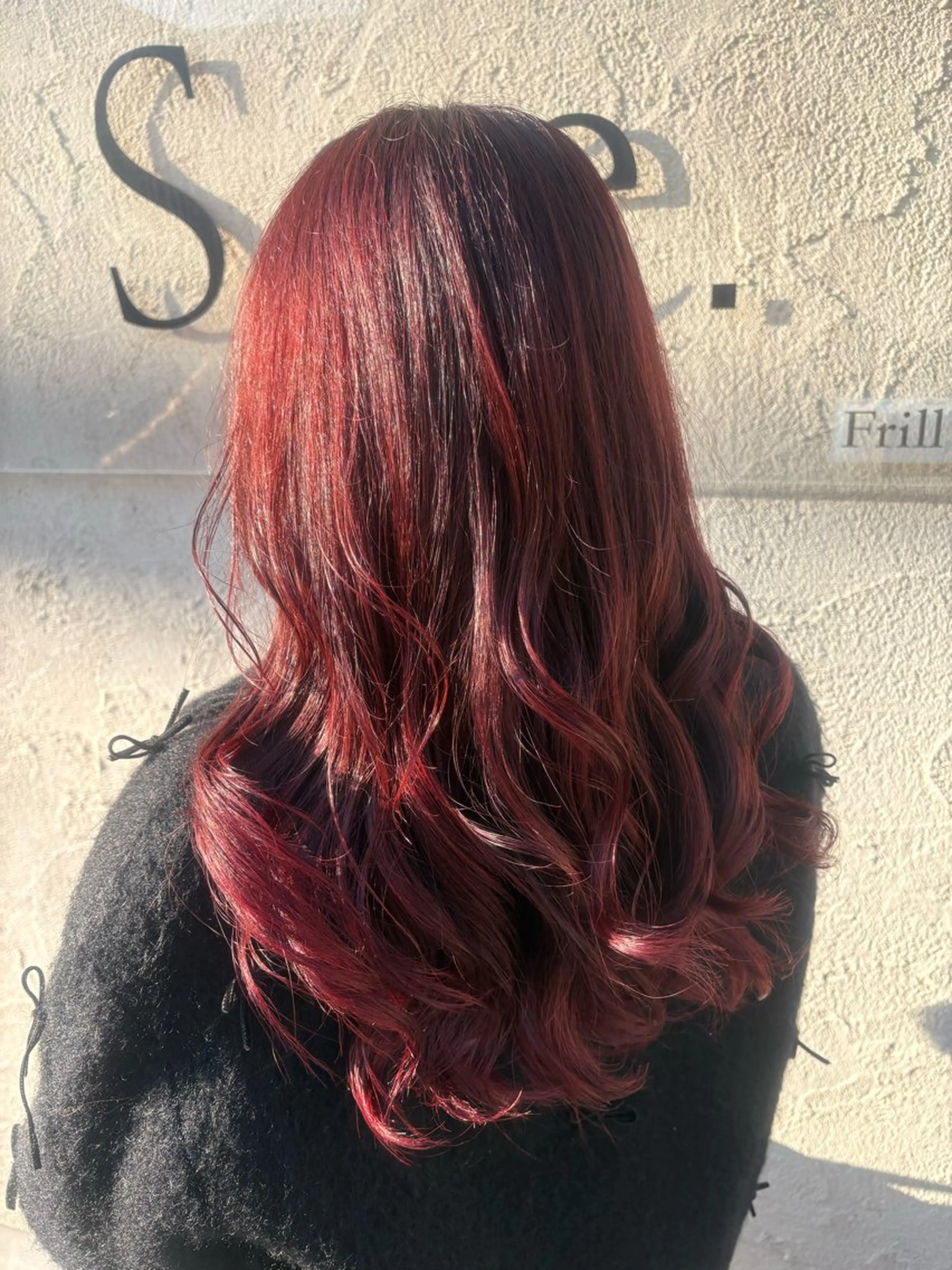 セミロング カット ヘアカラー トリートメント 西村 弘輝 パーマ/艶髪カラーのヘアスタイル