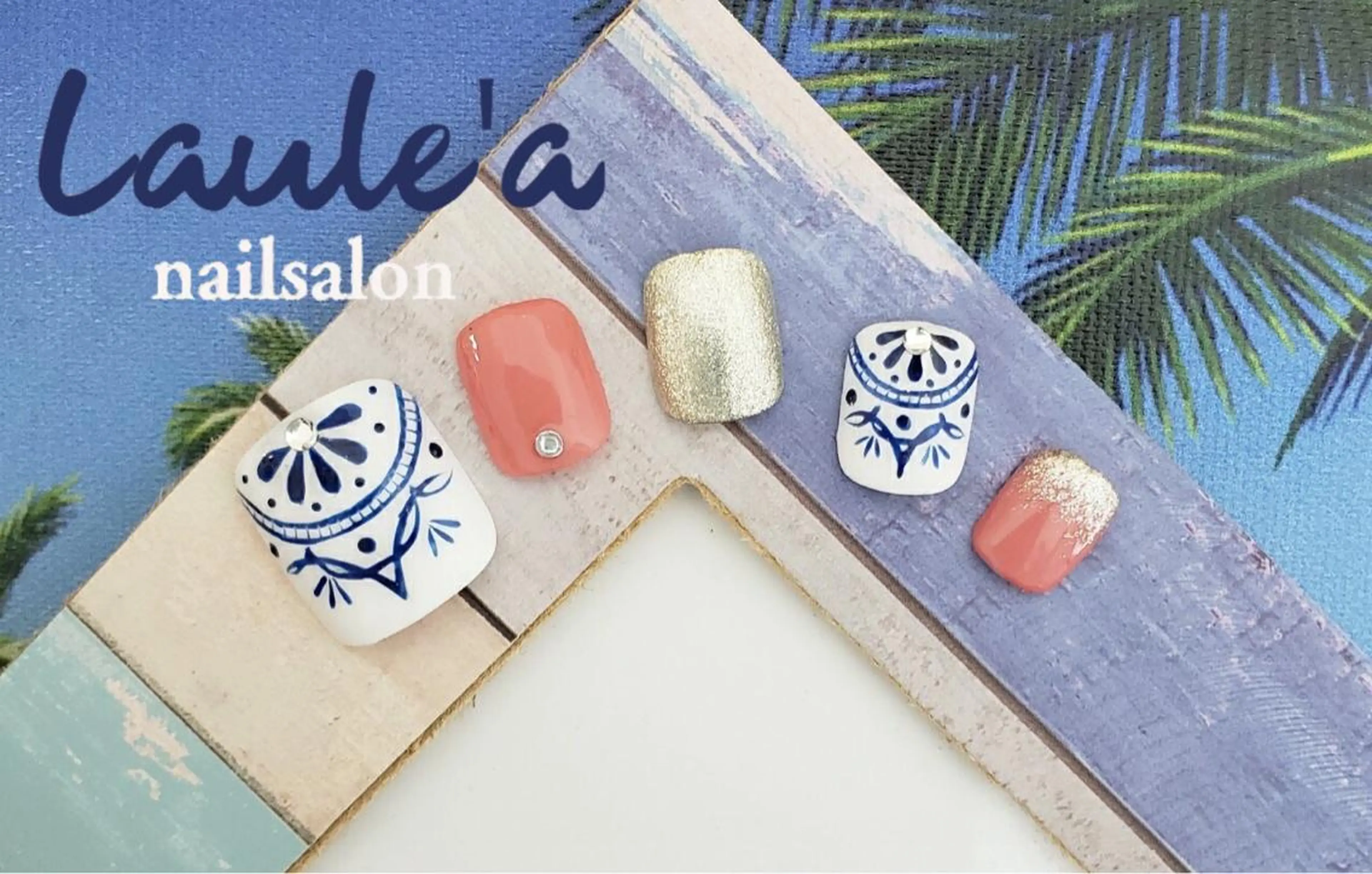 ネイル フットネイル Laule’a 昭島店のネイルデザイン