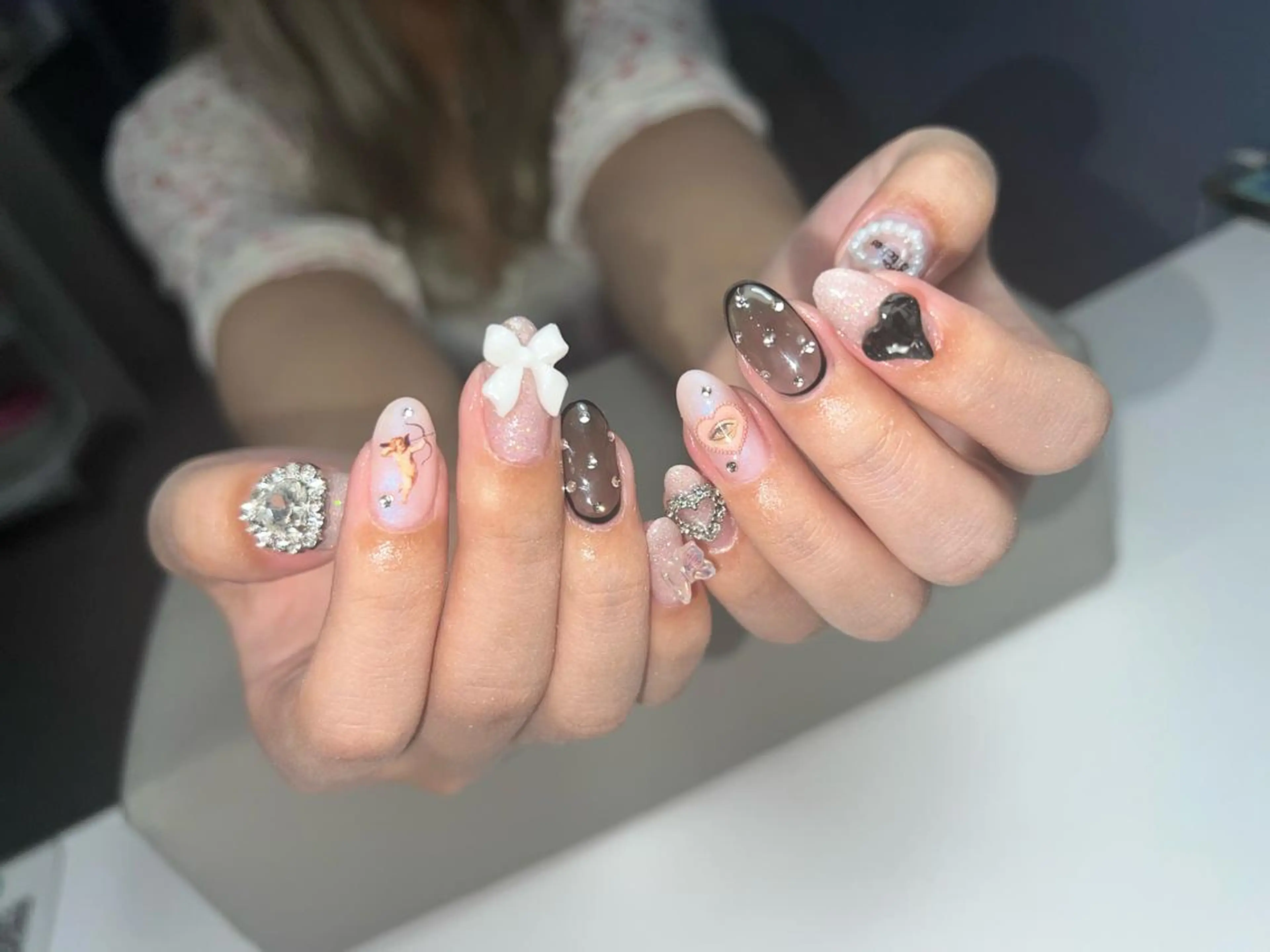 ネイル ハンドネイル Nail Salon L'arc所属・💊大阪/心斎橋 moni🧠のネイルデザイン