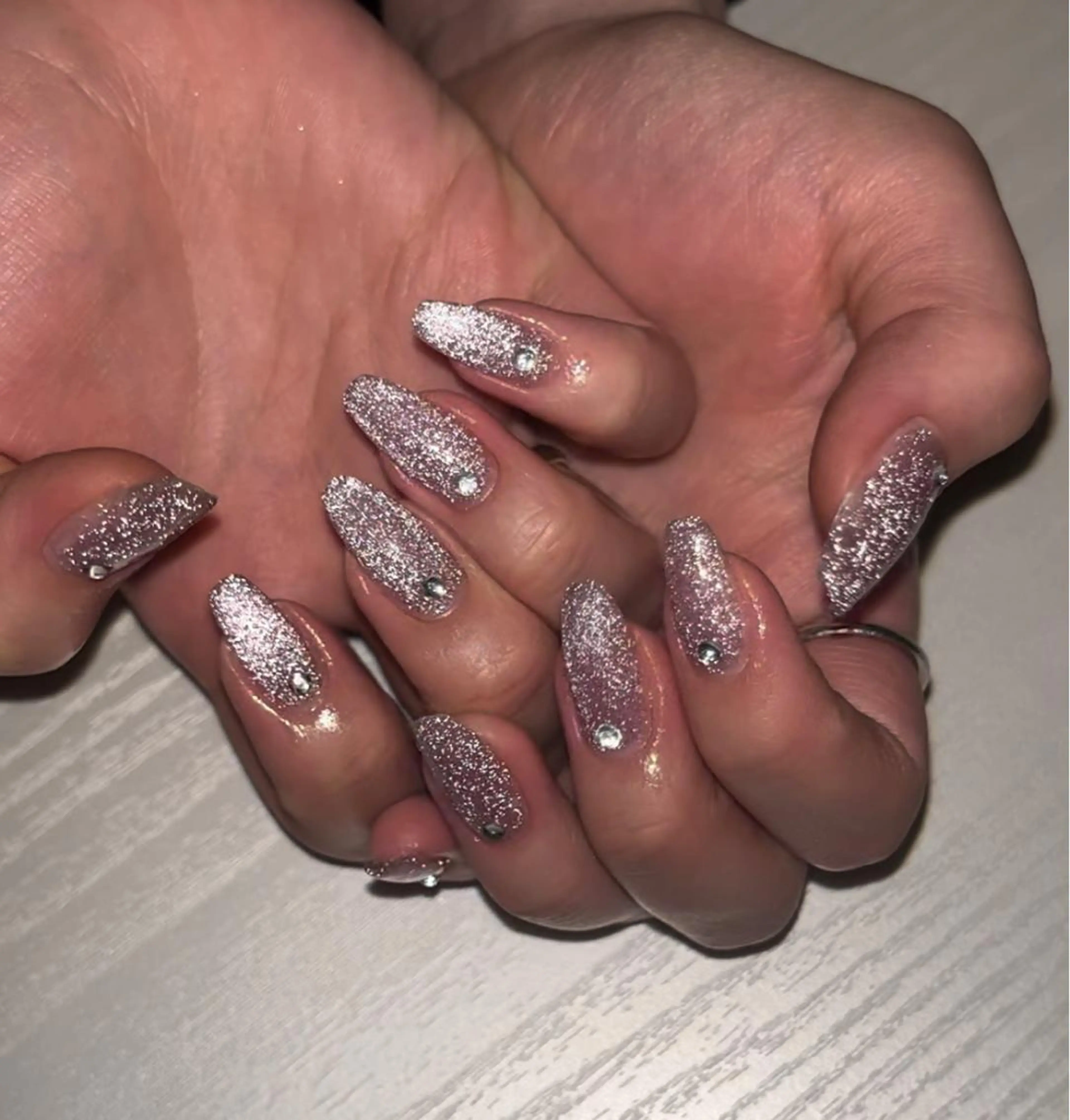 ネイル フラッシュネイル マグネットネイル シンプルネイル nuovo yukoのネイルデザイン