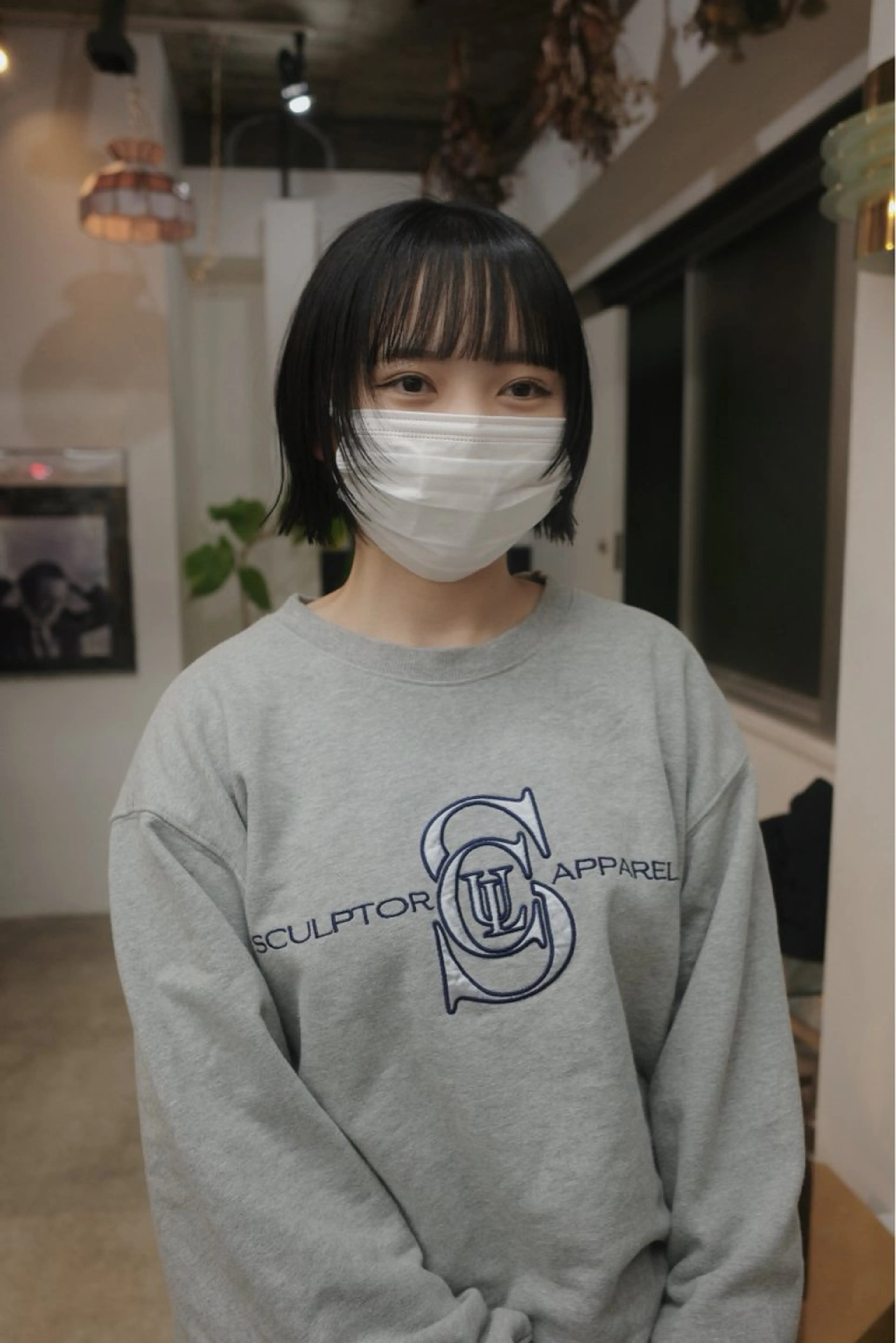 ショート ボブ 顔まわりレイヤー レイヤーカット カット トリートメント palve/レイヤー /パーマ/熊谷翔のヘアスタイル