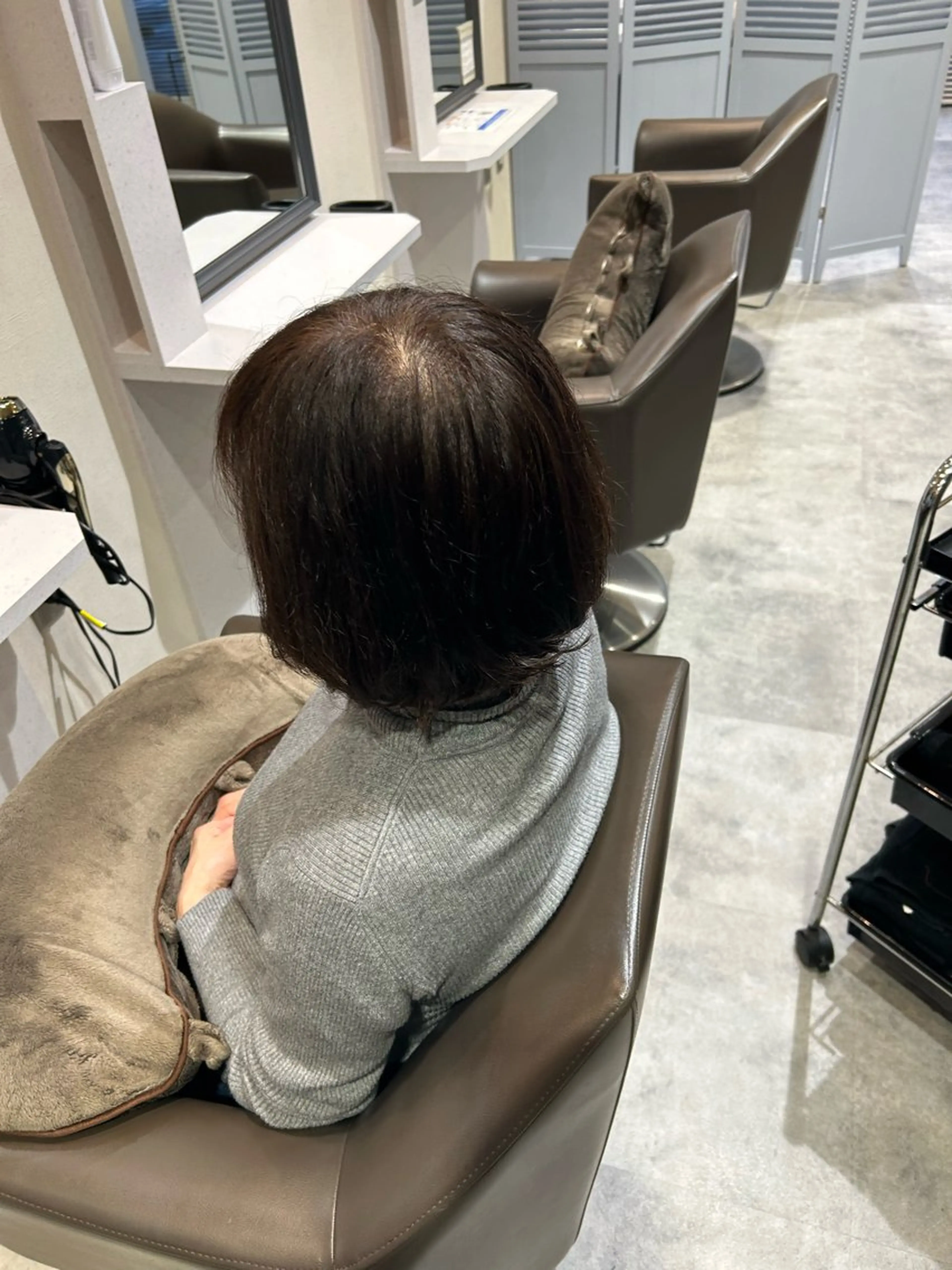 ミディアム カラー ヘアカラー トリートメント SUGAR/ソウ モデル募集中‼︎のヘアスタイル