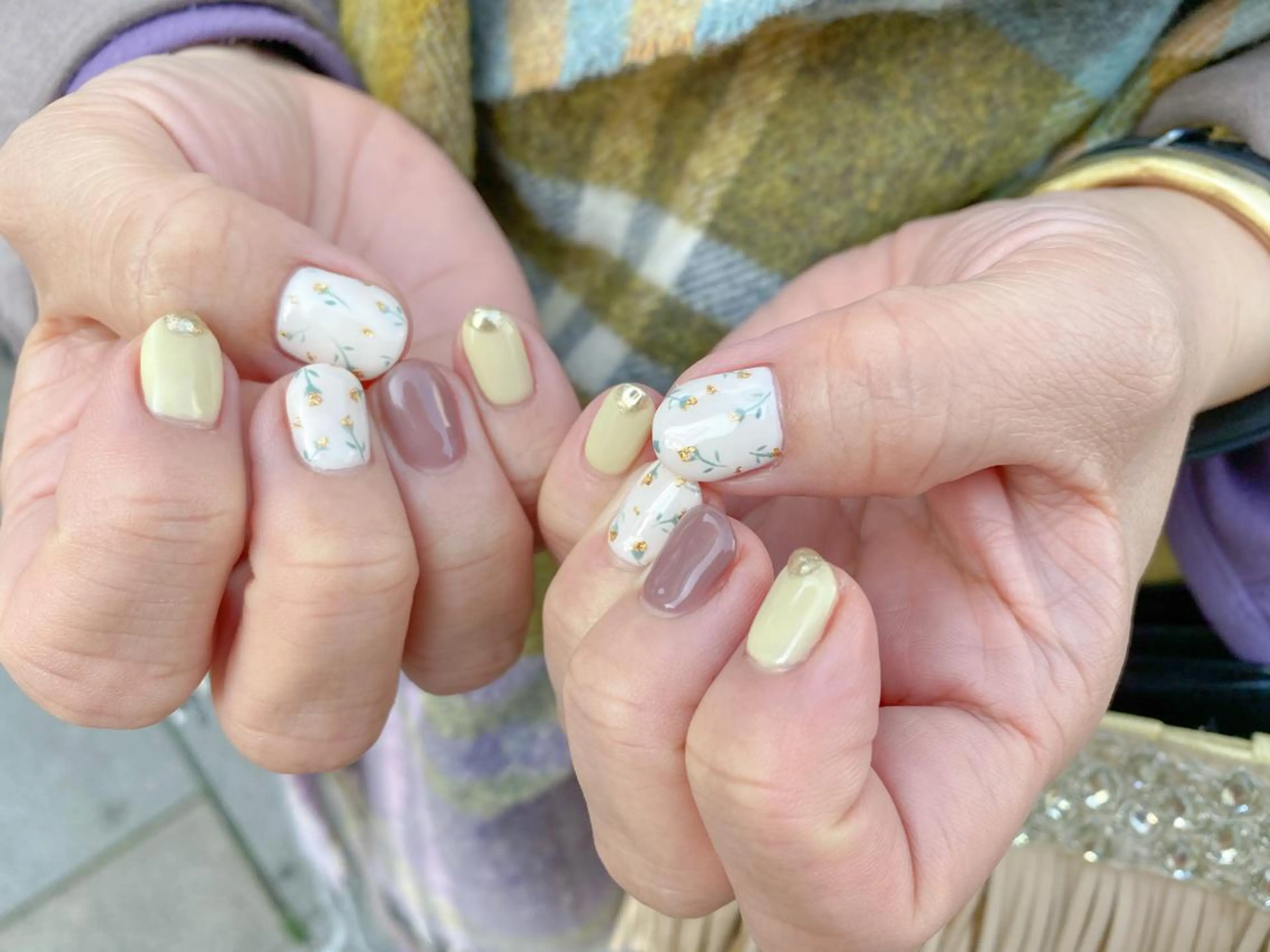 ネイル 春ネイル ハンドネイル 表参道colore所属・表参道colore店 REICAのネイルデザイン