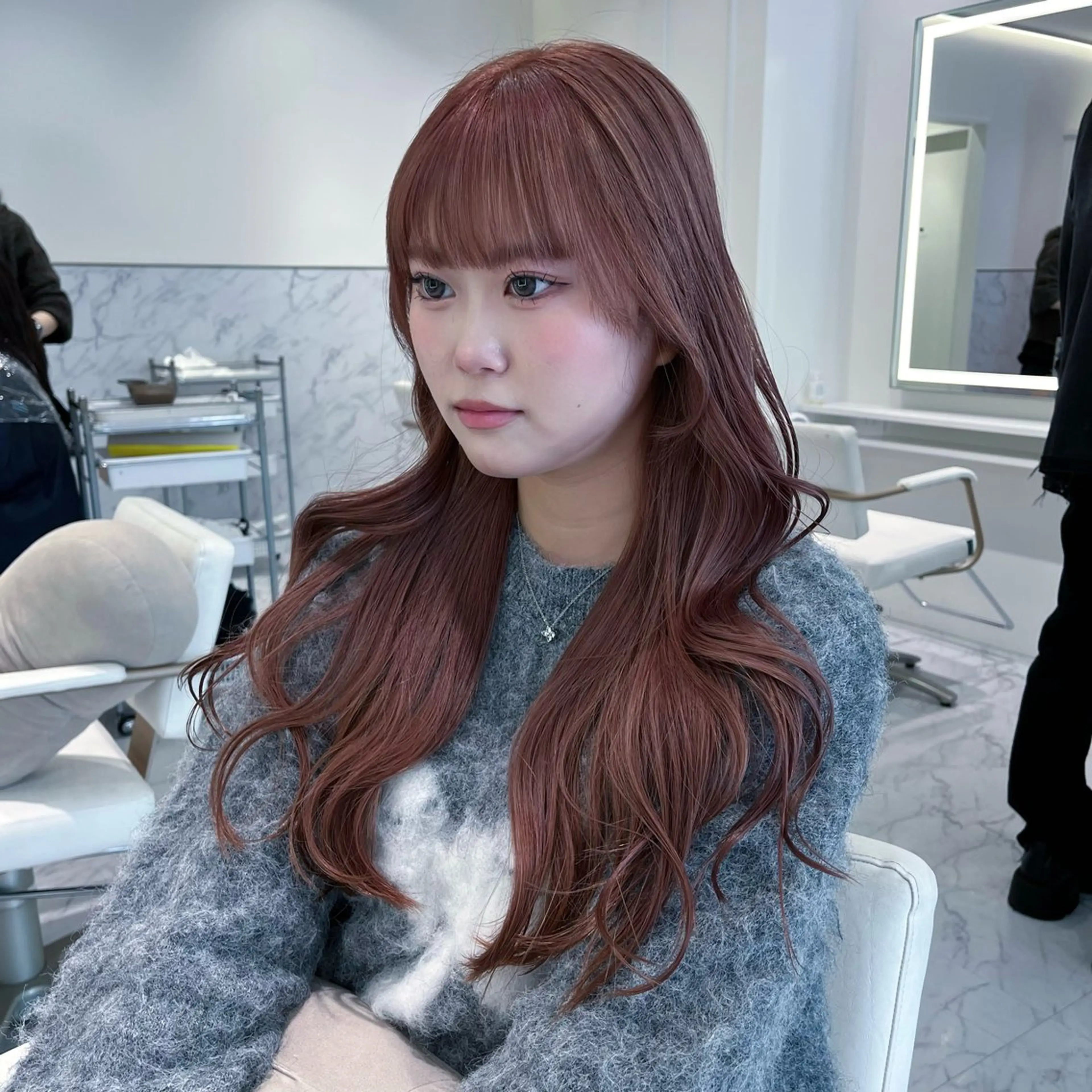 ロング ヘアカラー ParveMix /石田 佳澄🩶のヘアスタイル