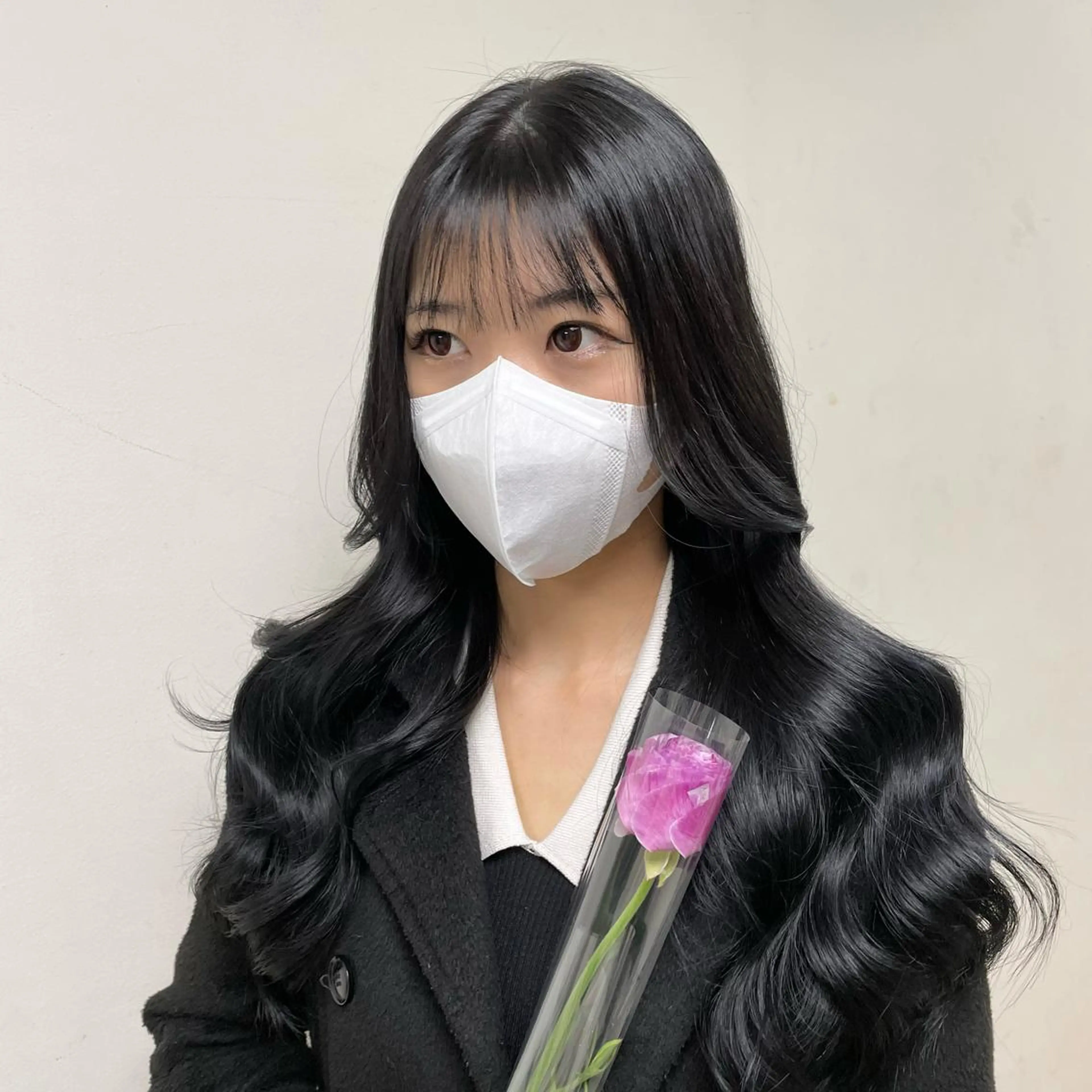 ロング カラー ヘアアレンジ maoブリーチ無し 似合わせカラーのヘアスタイル