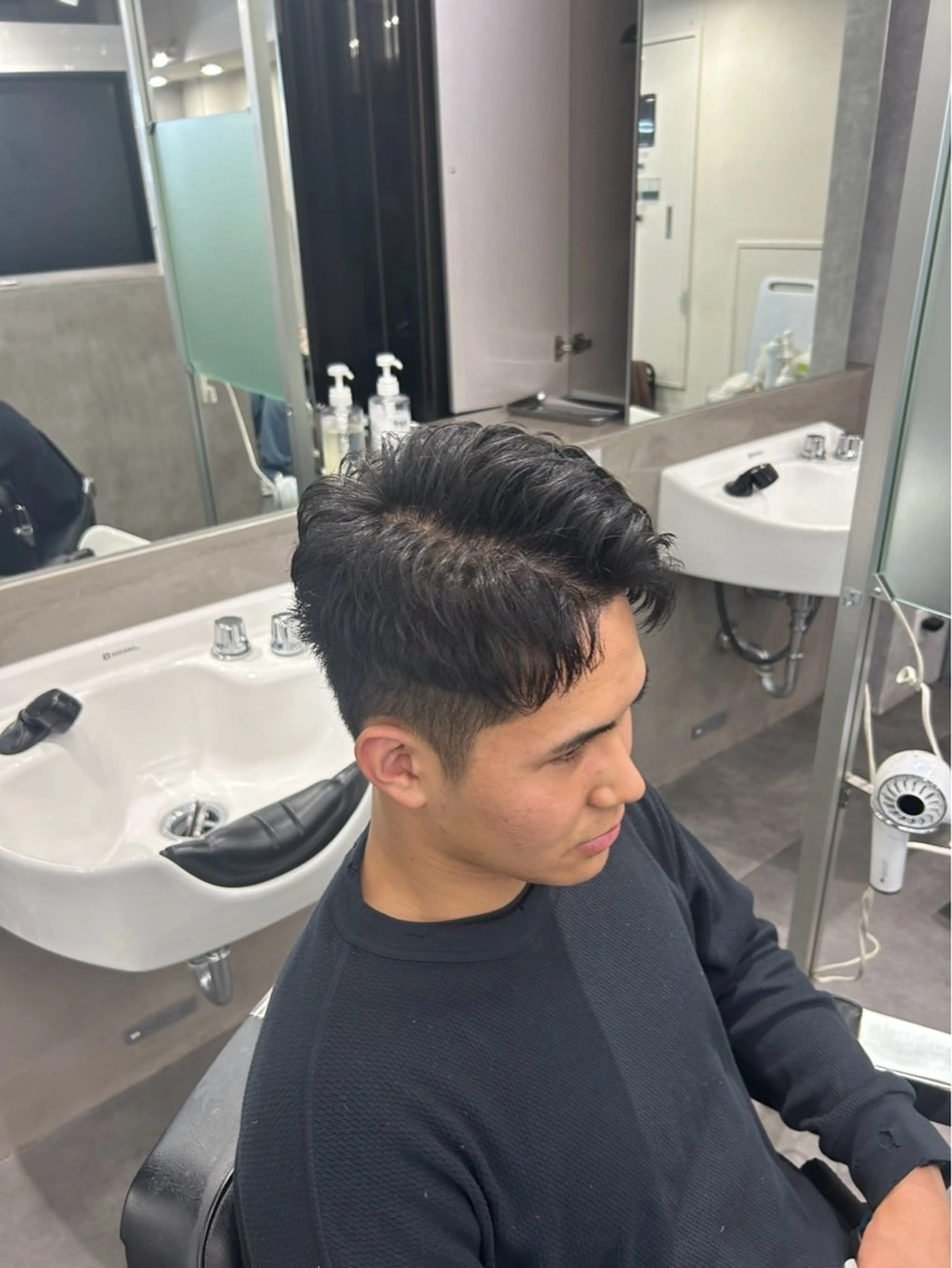 ショート パーマ メンズ カット 💈メンズ特化💈 barberコウヨウのヘアスタイル