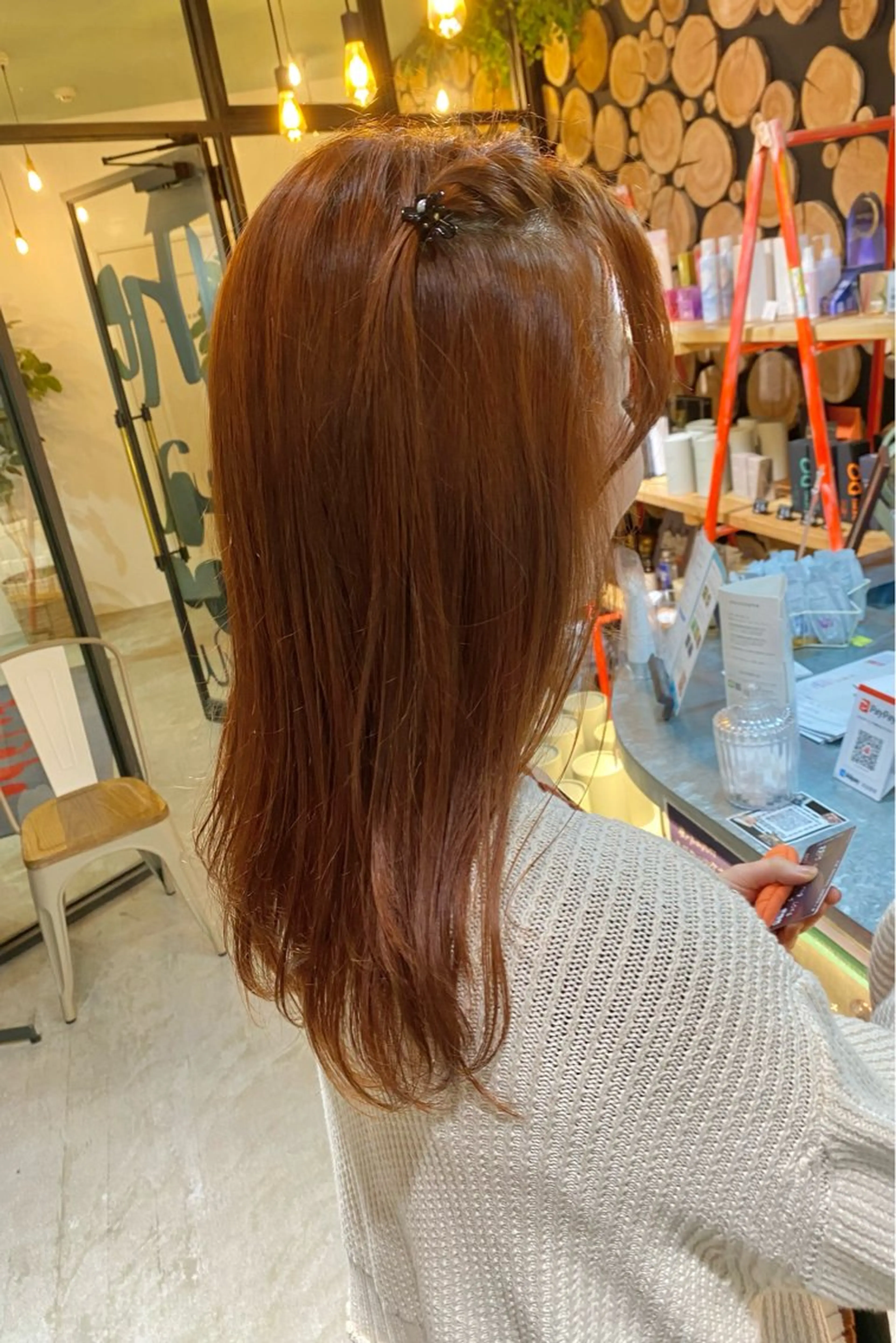 ロング カラー 菊地 紗矢のヘアスタイル