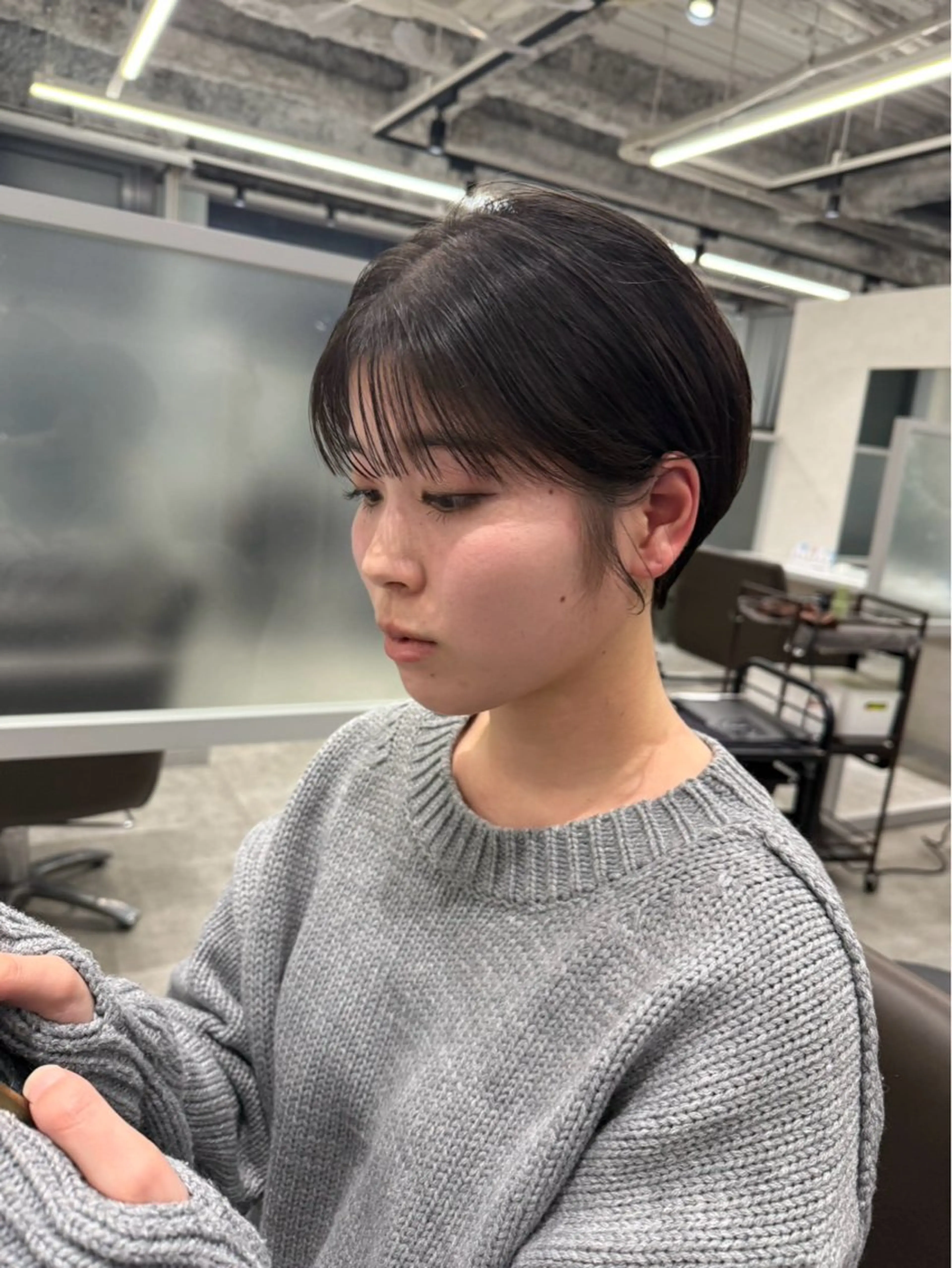 ショート キートス西梅田⭐️ こうきのヘアスタイル