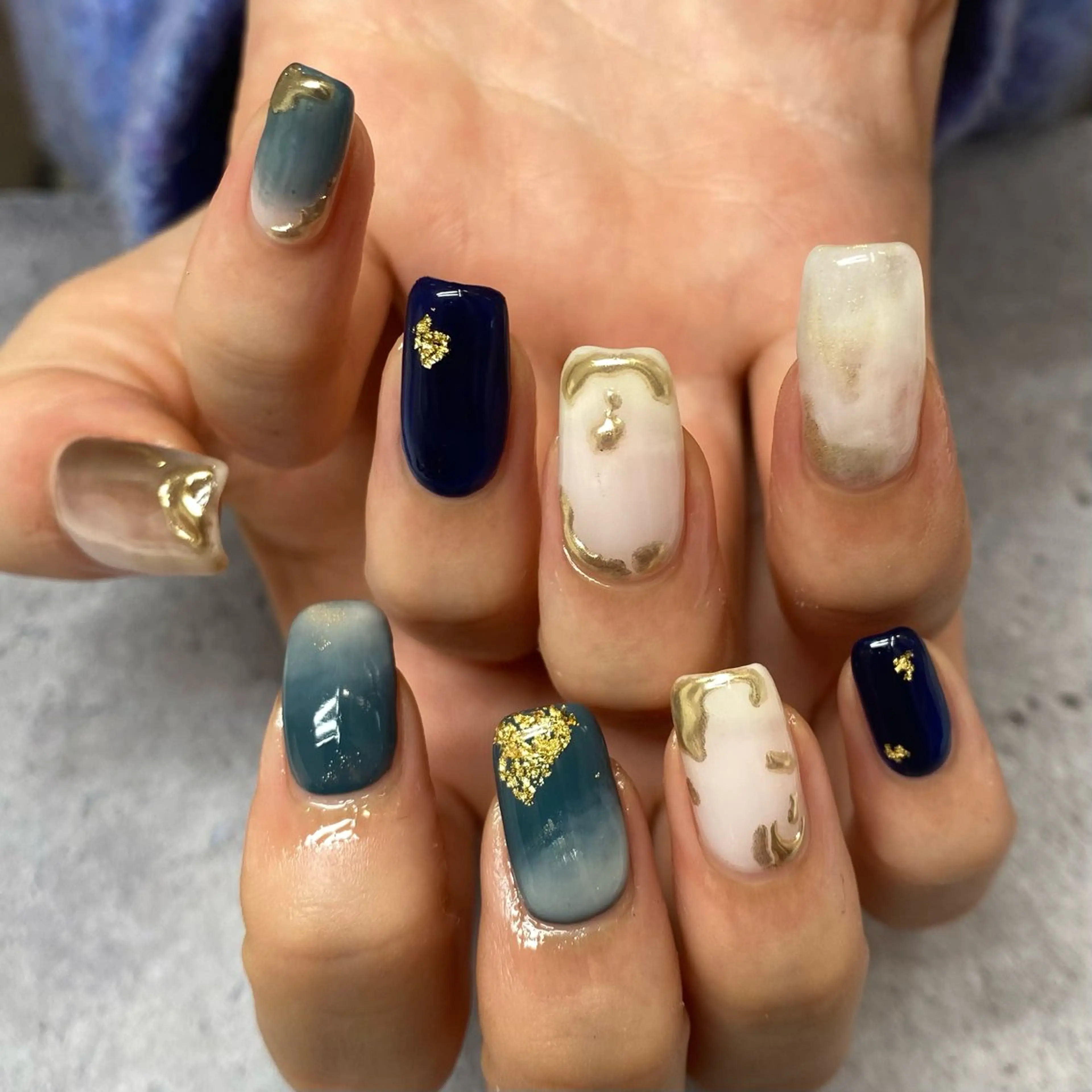 ネイル 杉山 星菜のネイルデザイン