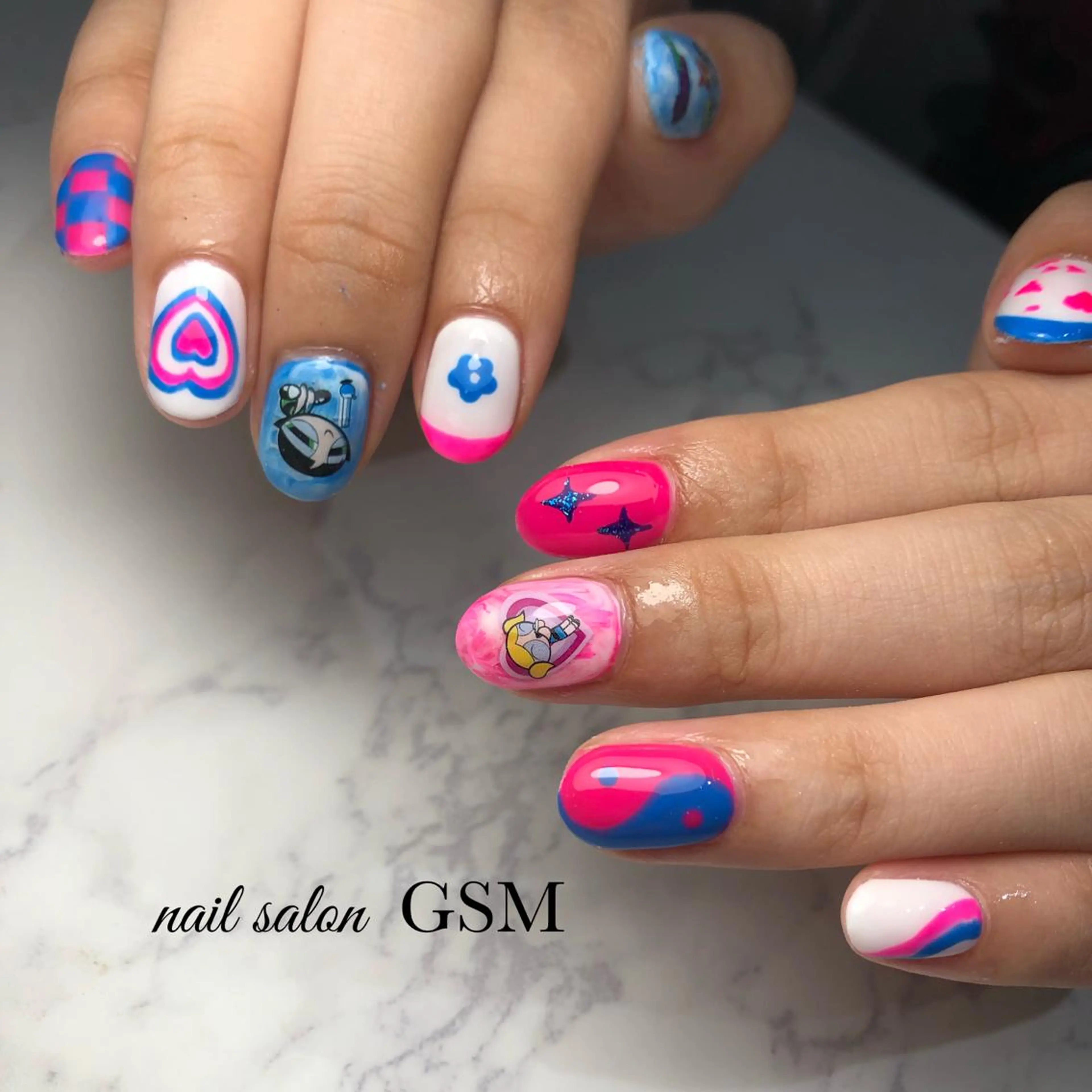 ネイル ハンドネイル nail salon GSMのネイルデザイン
