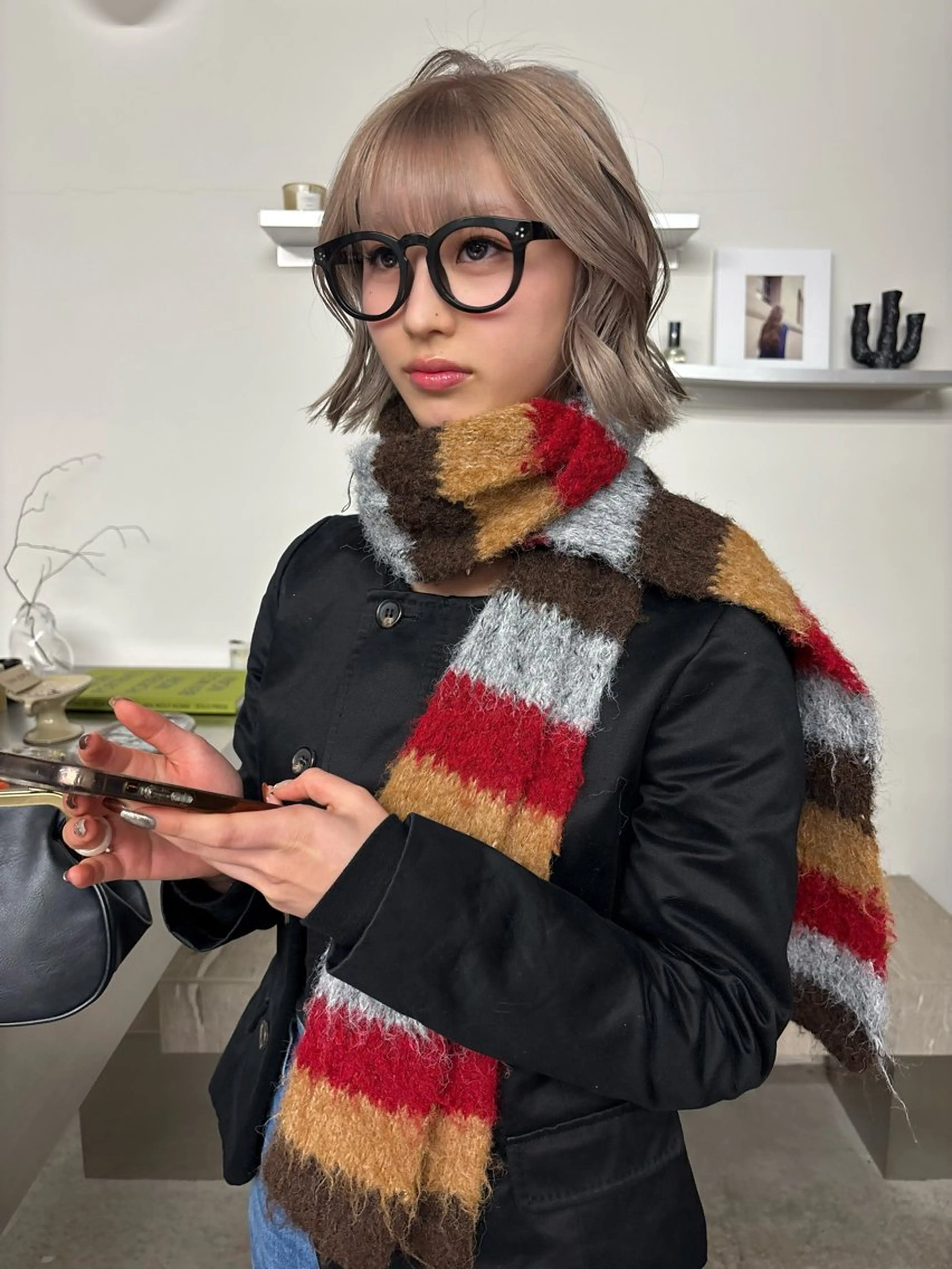 カラー ブリーチ ヘアカラー ブリーチモデル /  Runa☾のヘアスタイル