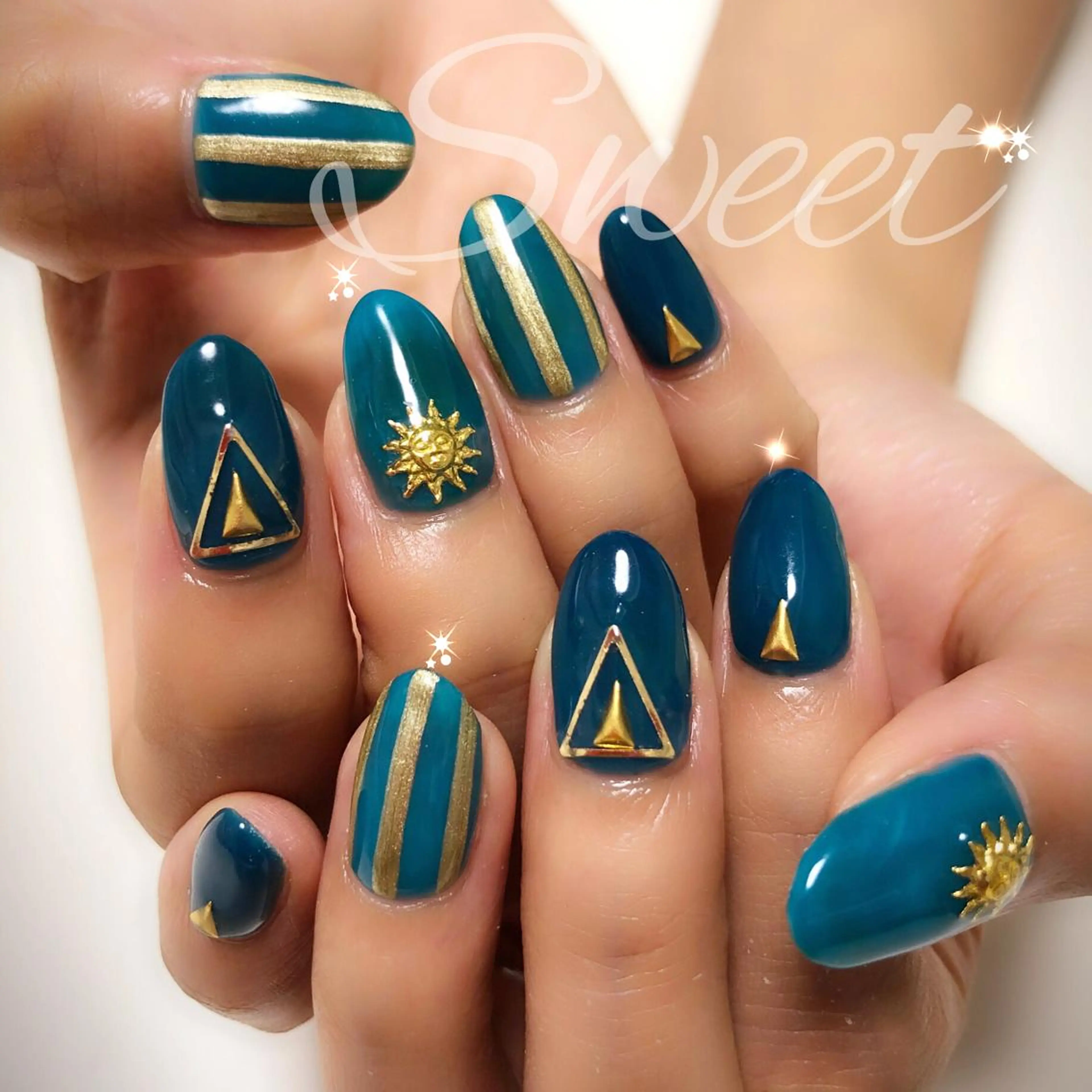 ネイル sweet 仲野陽子のネイルデザイン