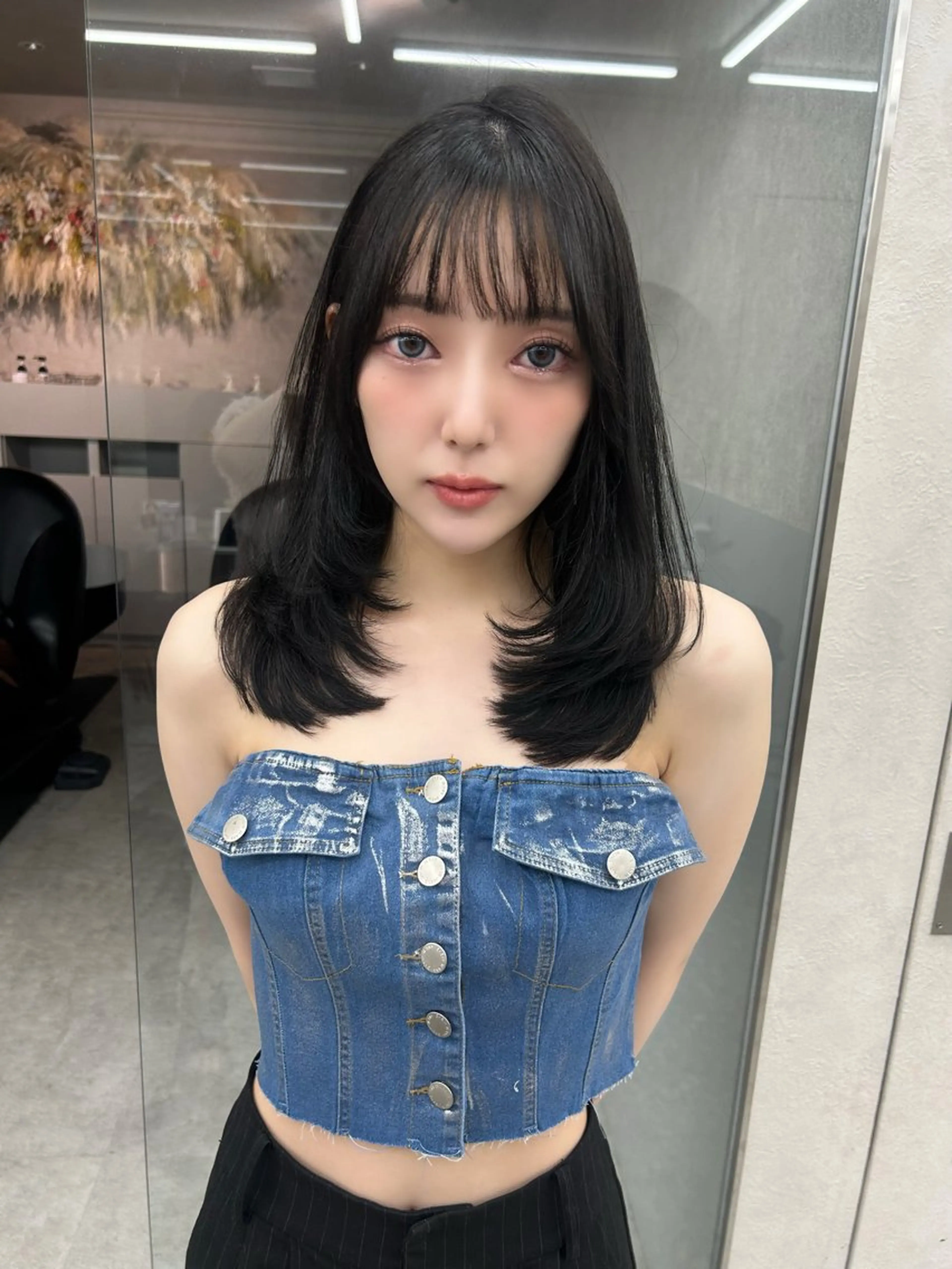 カット✂️+髪質改善3stp🫧/ロング/ミディアム/顔まわり/韓国ヘア/トリートメント/髪質改善の写真