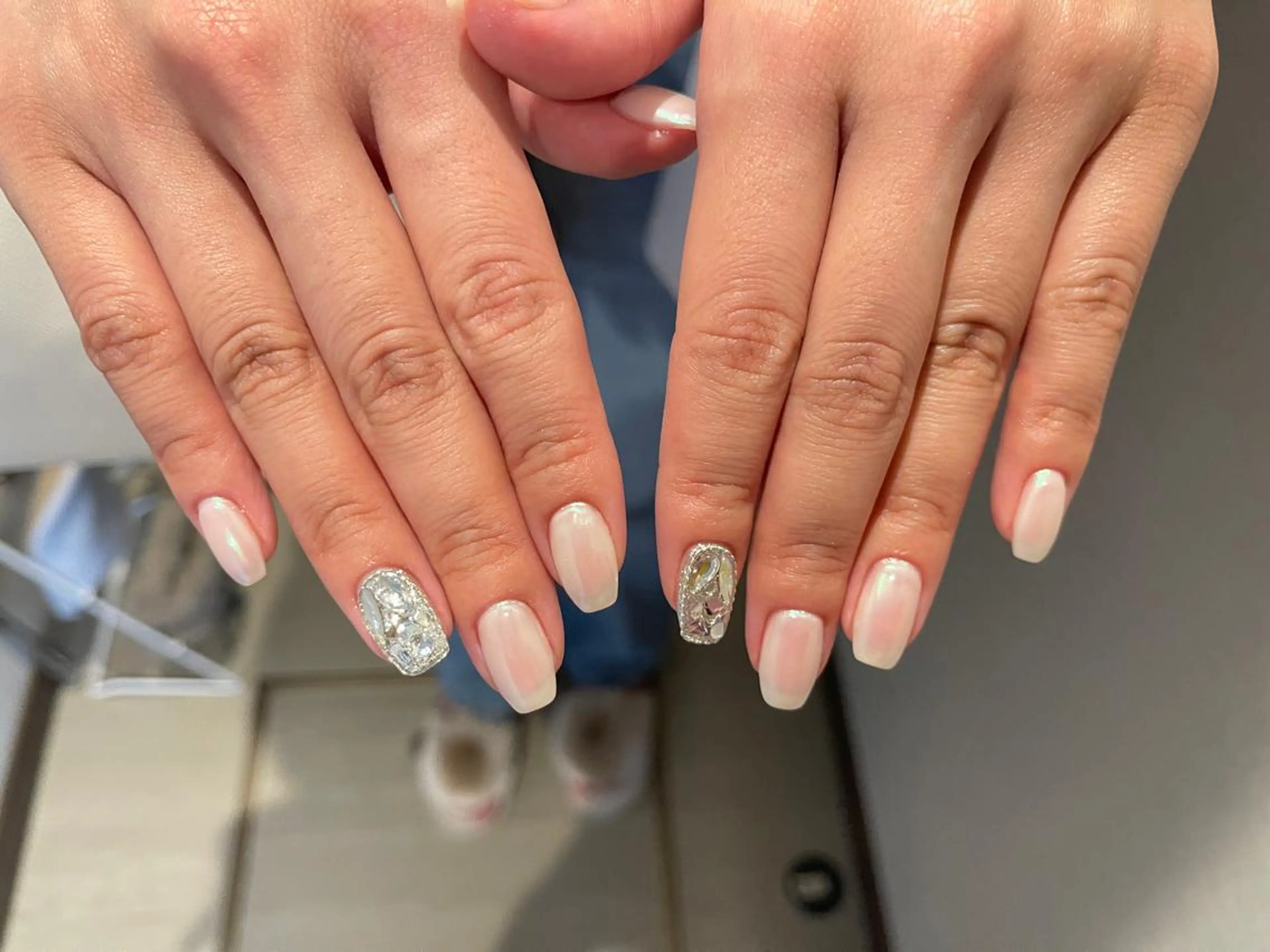 ネイル ミラーネイル 🌵the.one nails🌵新小岩のネイルデザイン