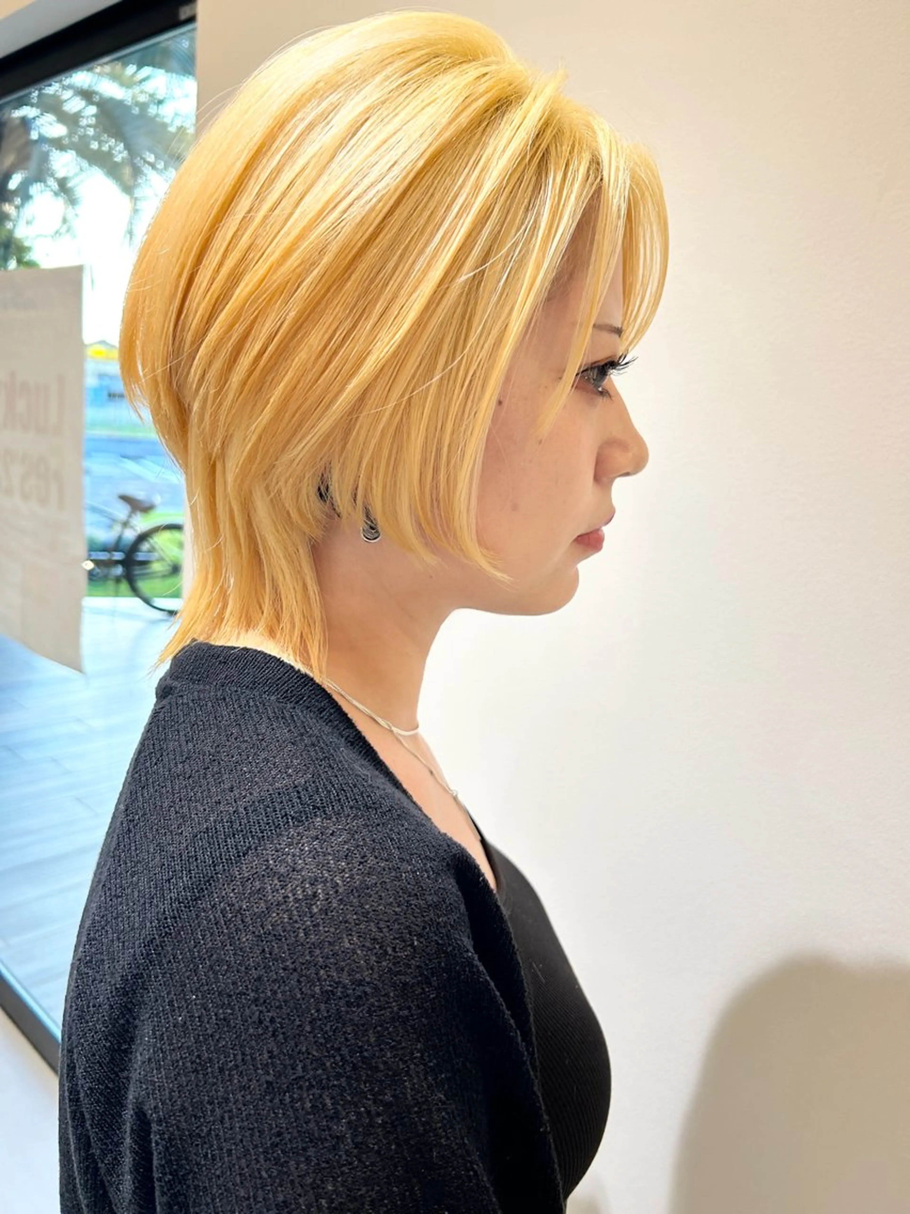 ミディアム ヘアカラー HANA by RIZのヘアスタイル