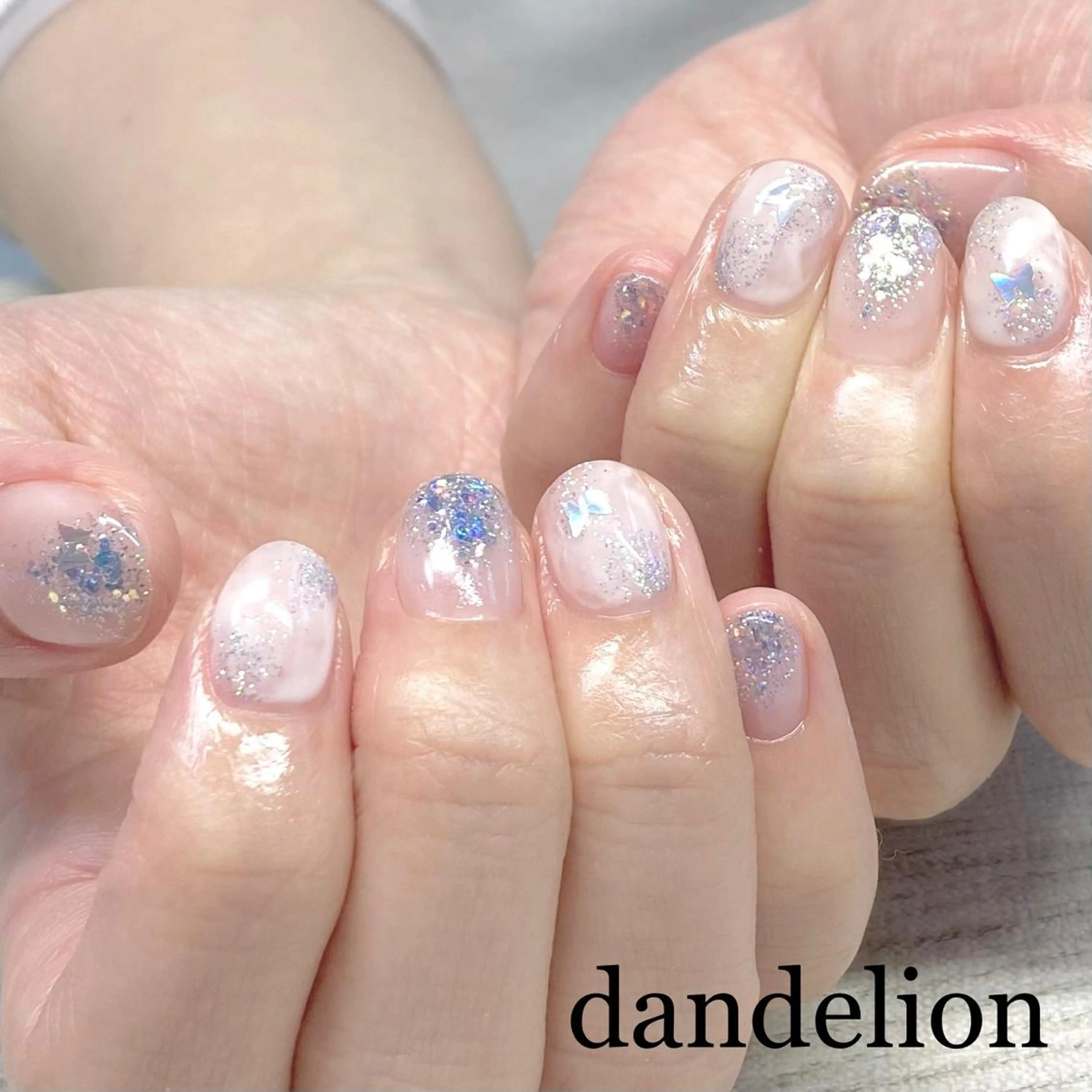 ネイル ハンドネイル ハンドケア dandelion ダンデライオンのネイルデザイン