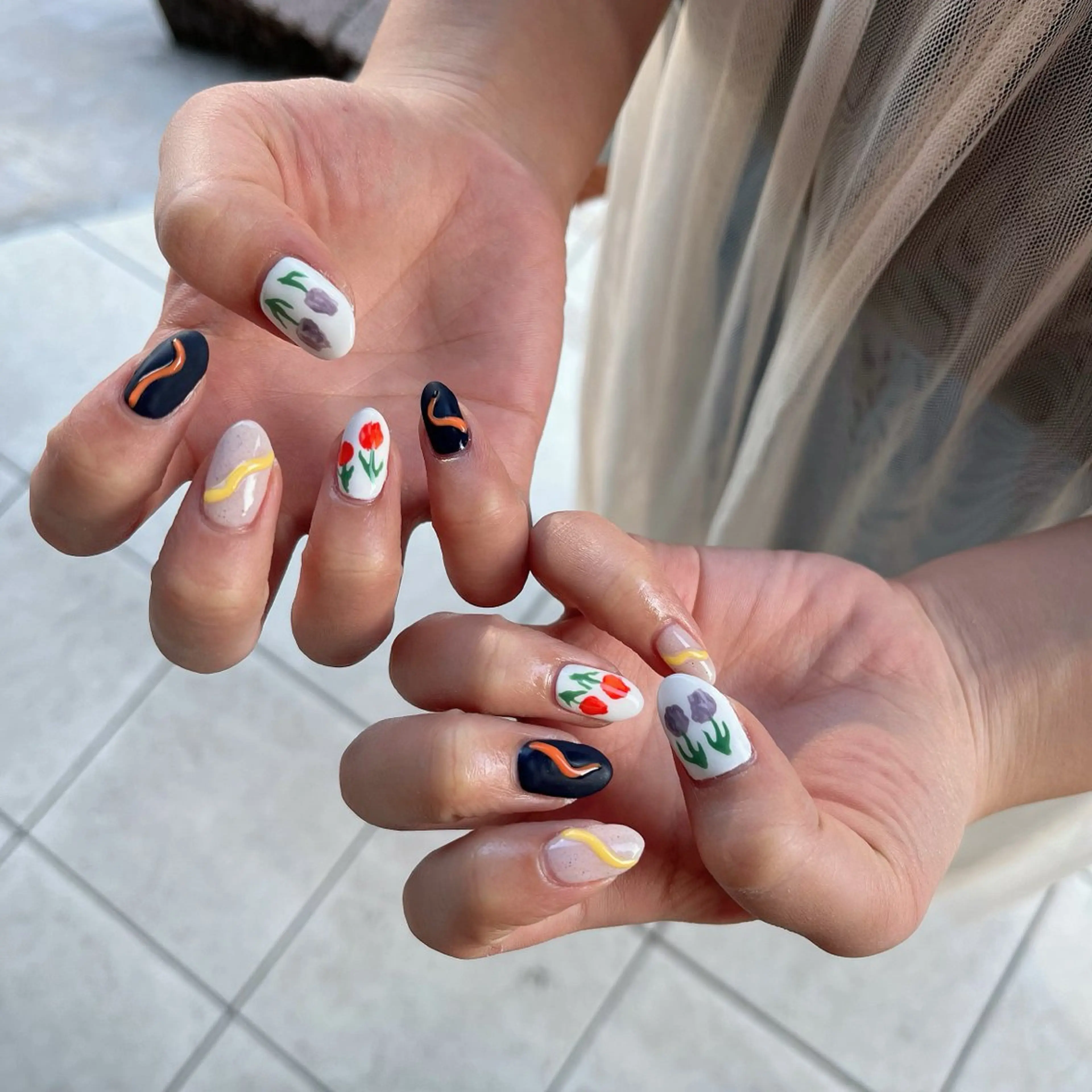 ネイル REMIA上大岡所属・REMIA 🤍 nakaneのネイルデザイン