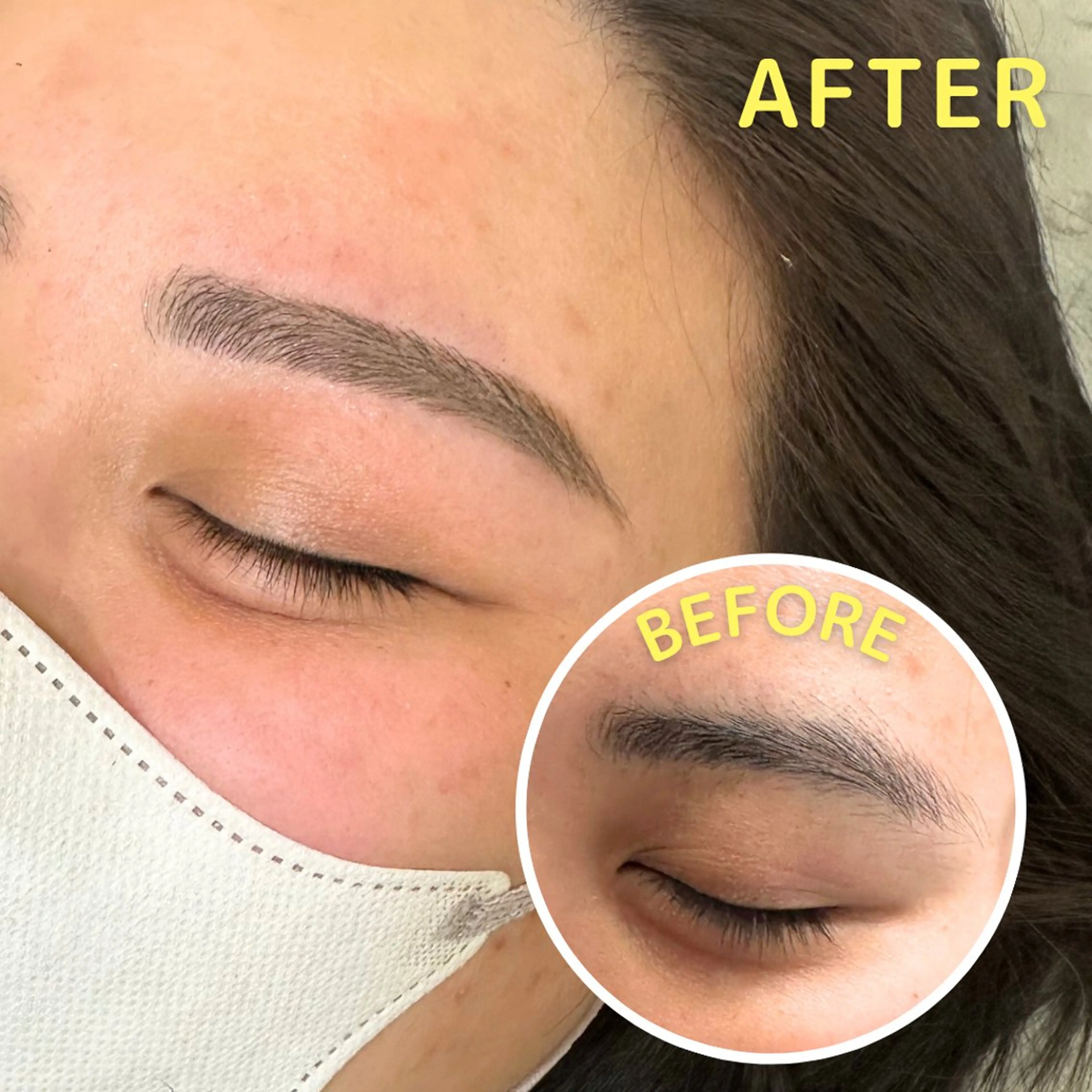 アイブロウ ワックス脱毛 眉カット その他(アイブロウ) HAIR&MAKE POSH 日暮里のネイルデザイン