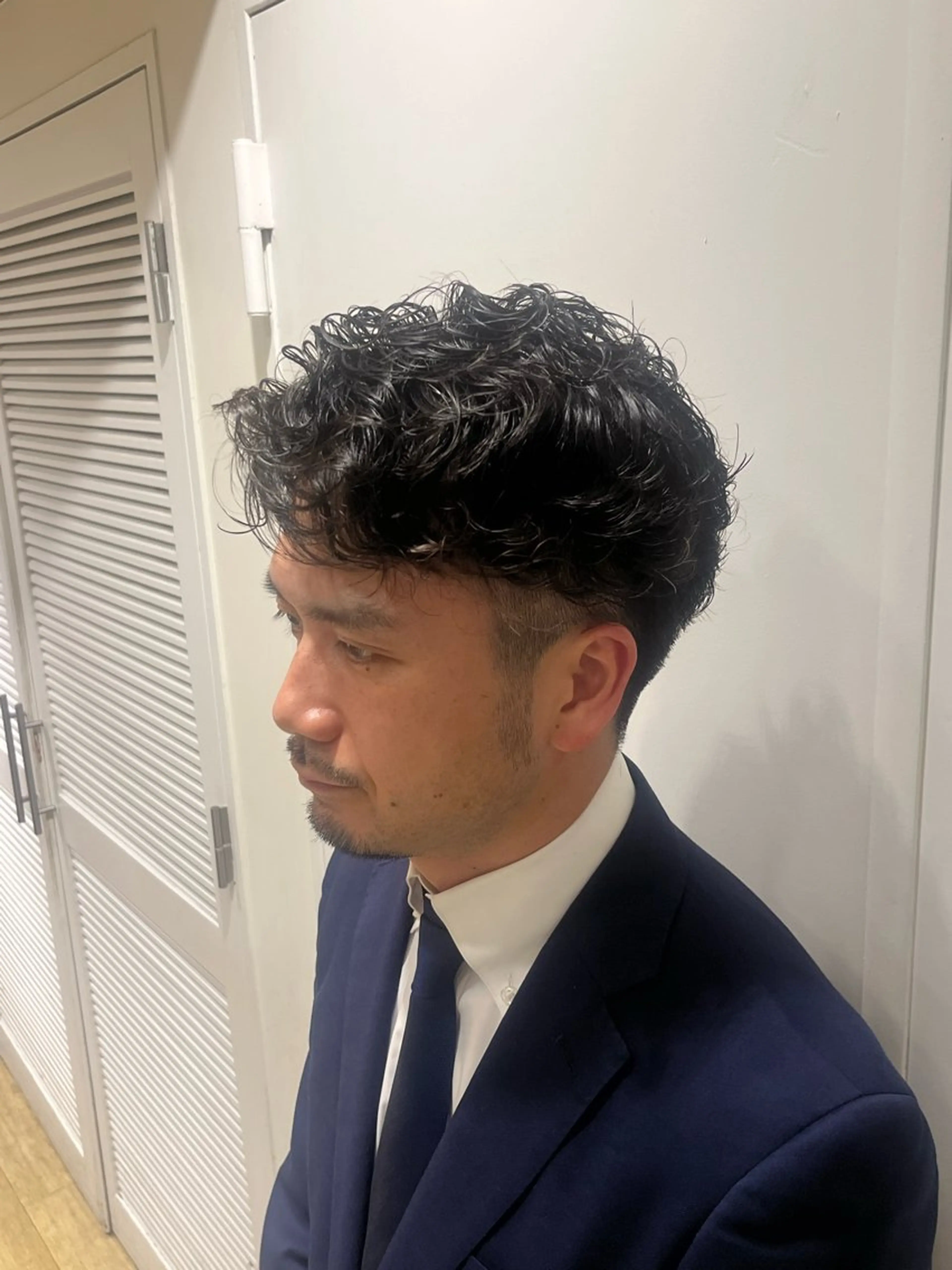 パーマ メンズ メンズパーマ カット パーマ 吉松 大輝のヘアスタイル