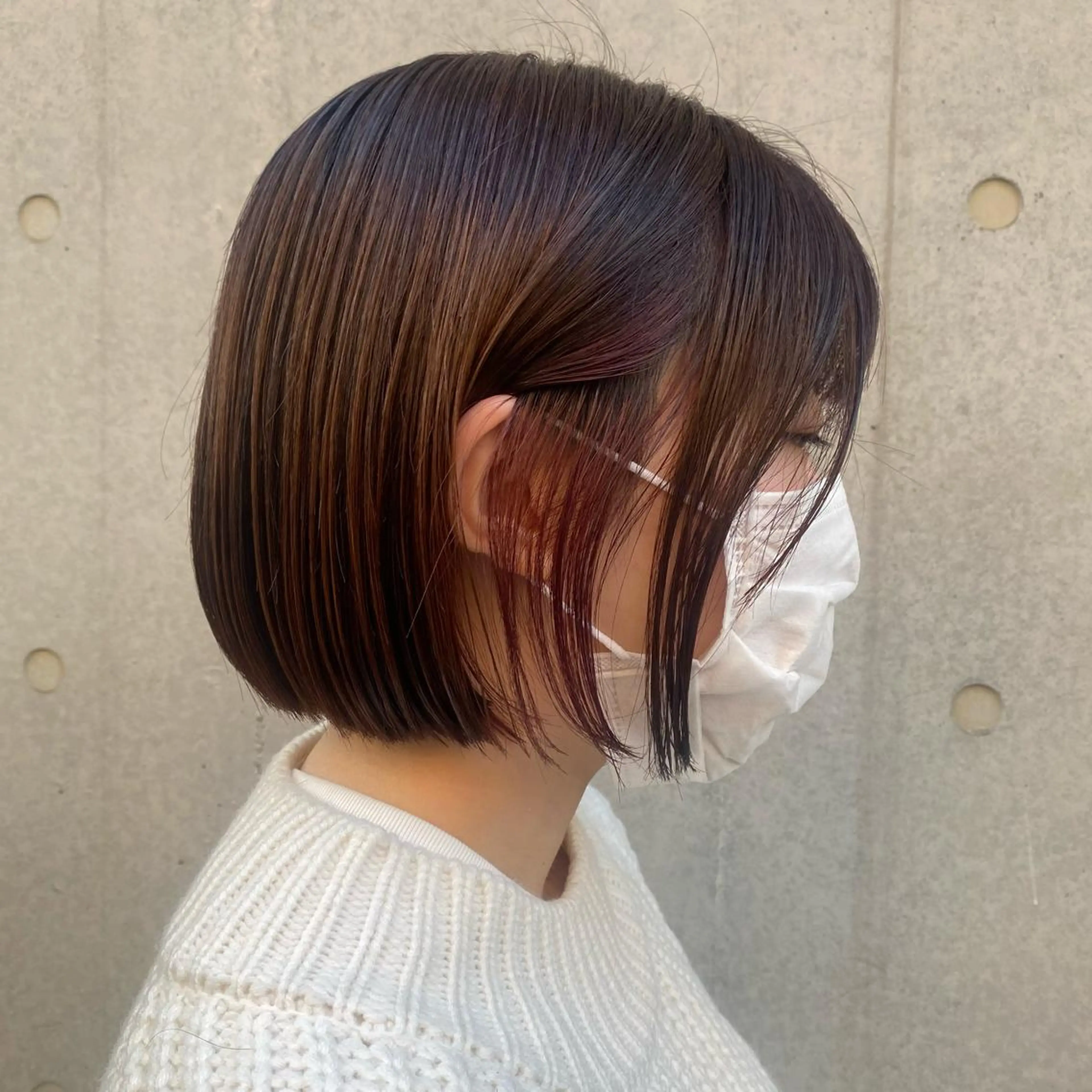 ショート カラー 🪭risa 暖色/レイヤー🪭のヘアスタイル