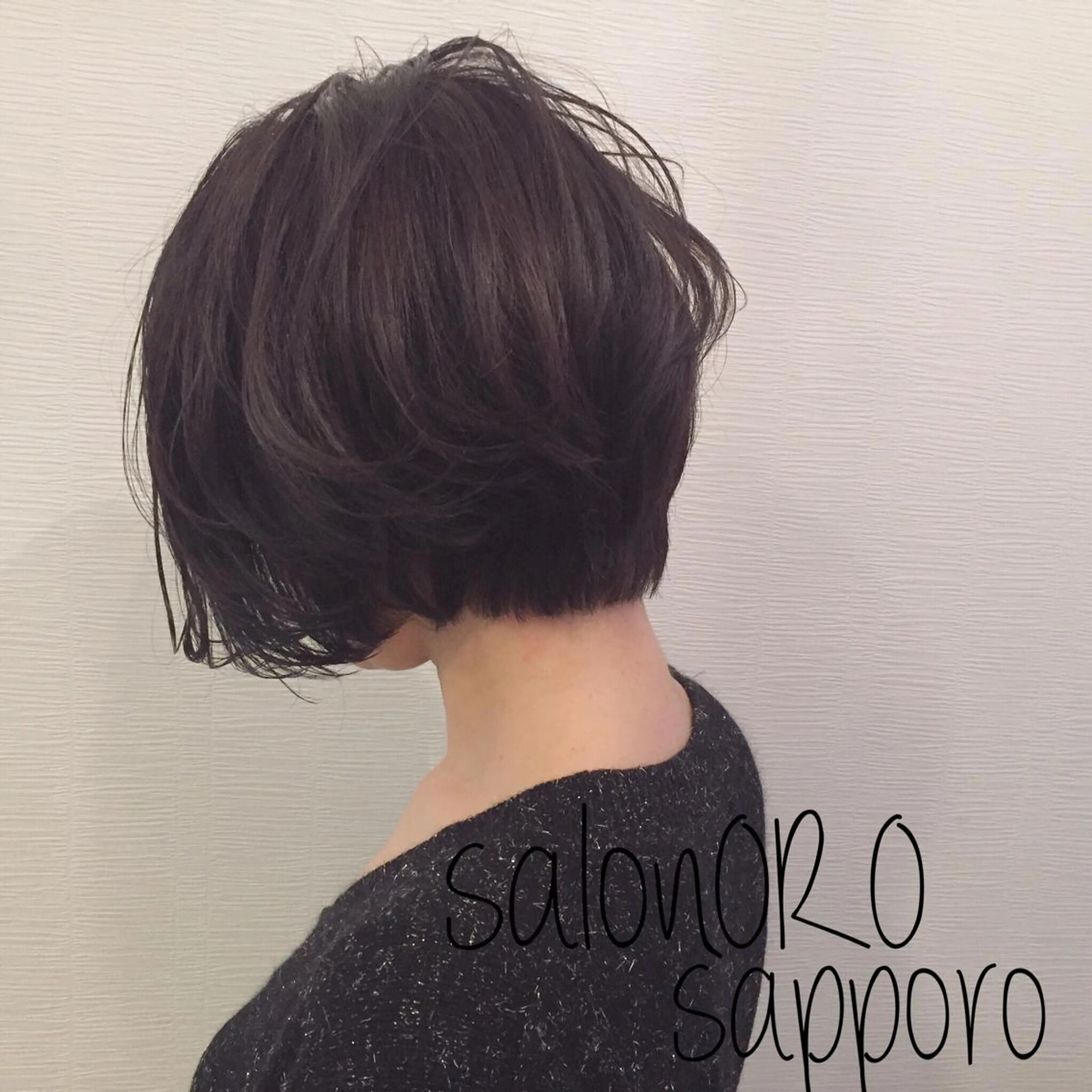ショート カラー ショートボブ ボブ ショートヘア カット ヘアカラー トリートメント toiro by lien hair atelier所属・池田 真由美のヘアスタイル