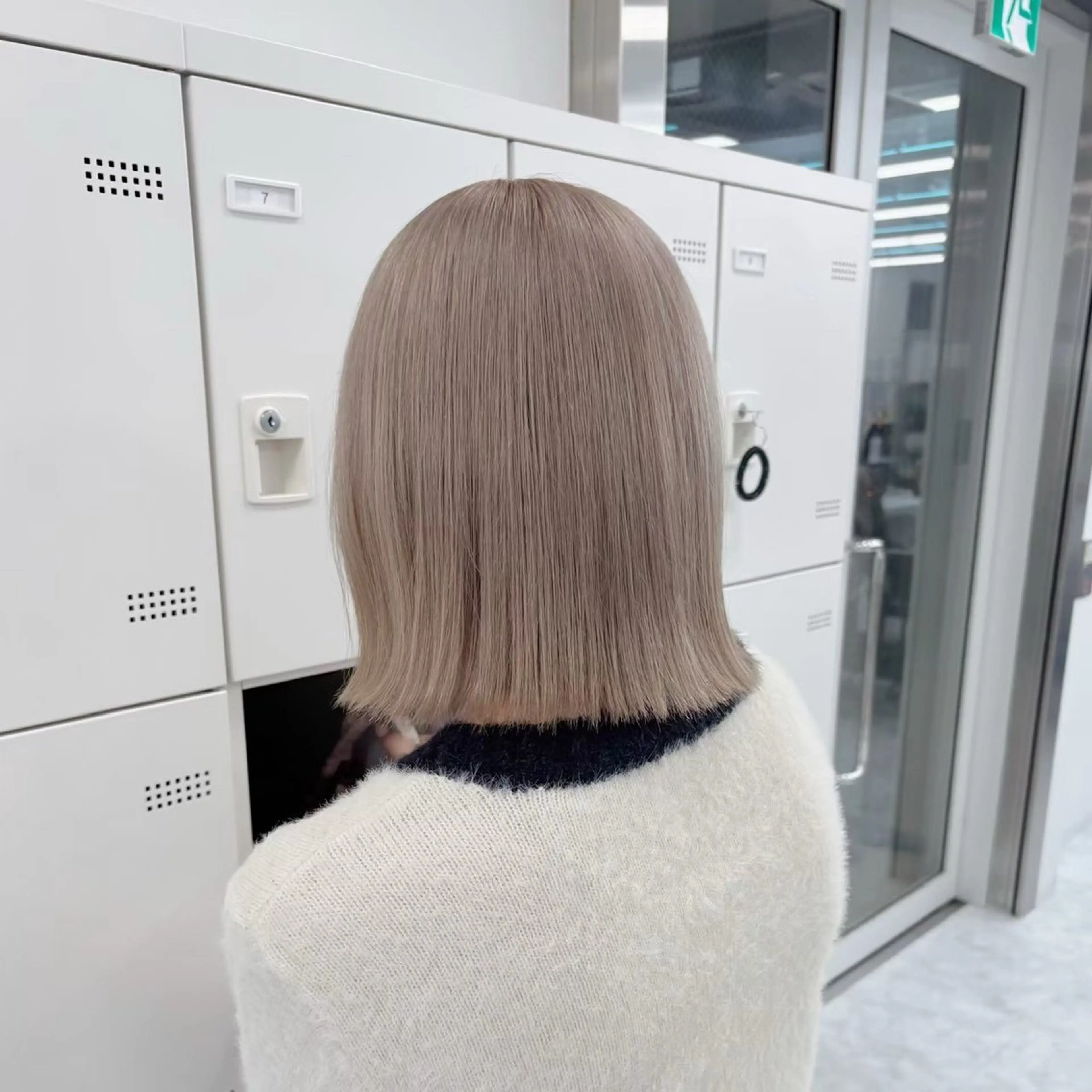 ミディアム カラー 海外girl/ハイト ーン/riko🫧のヘアスタイル